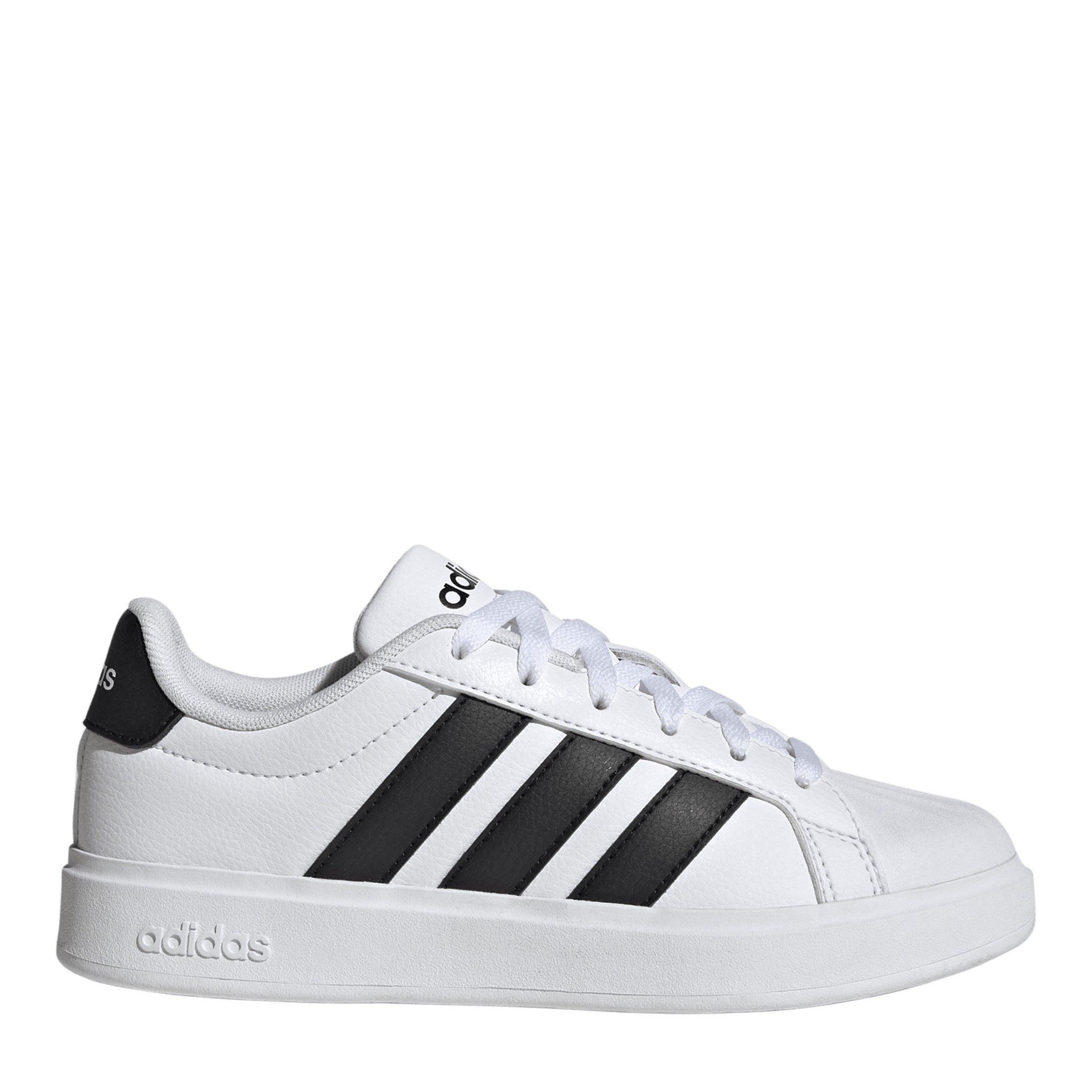 Adidas Boys Streetalk Trainers Juniors - White/Black - 5.5 (38.7)