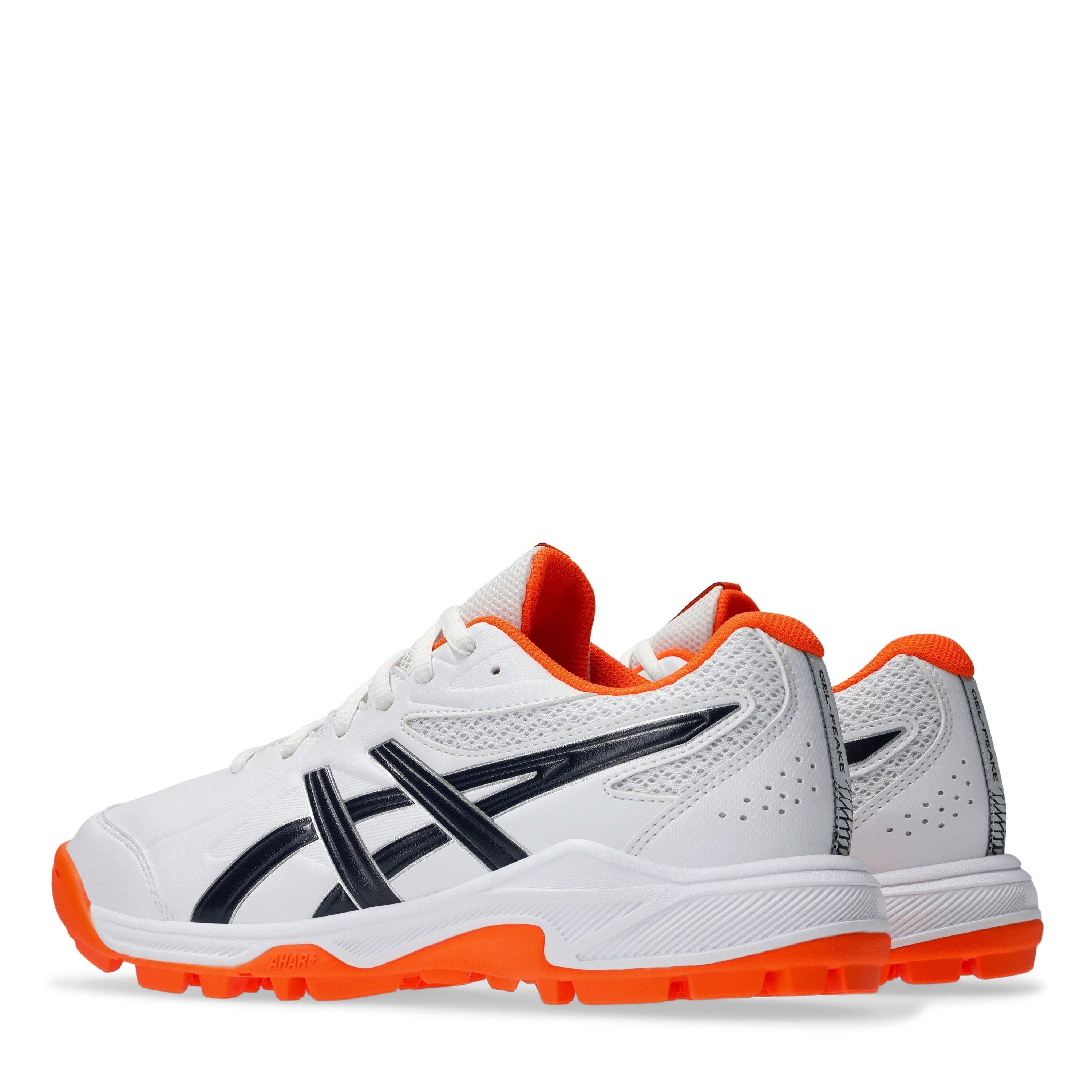 Bianco/Mezzanotte - Asics - Gel-Peake 3 Gs Hockey Shoes Unisex Kids - 5