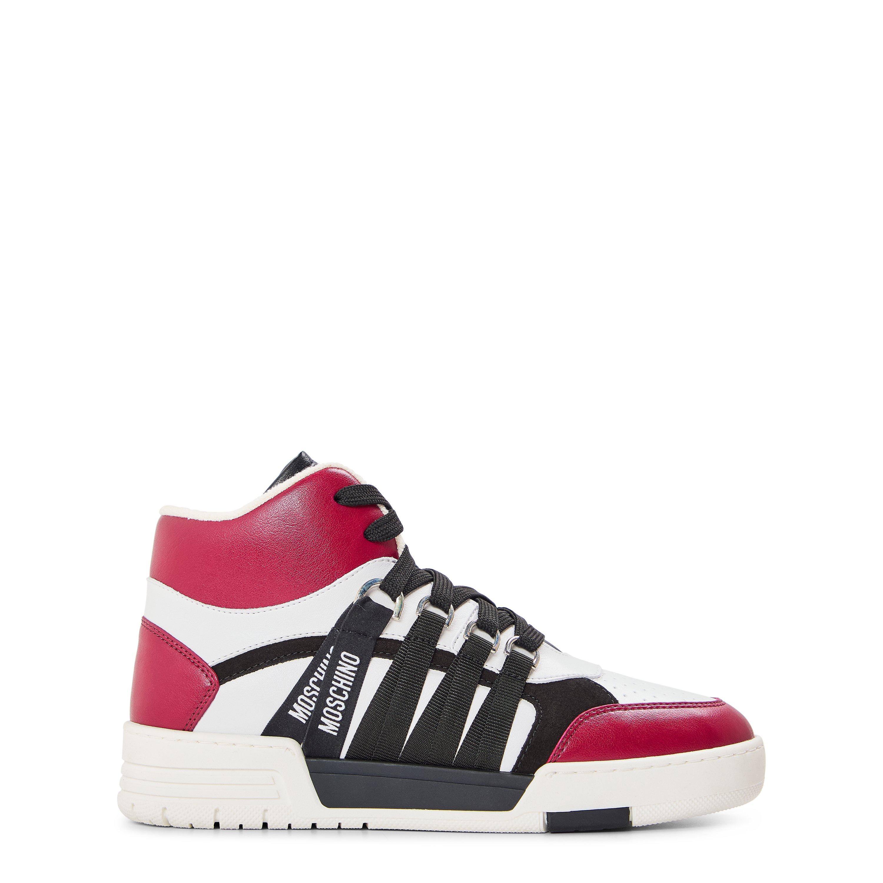 White - Moschino - Kids' Court Trainers - 1
