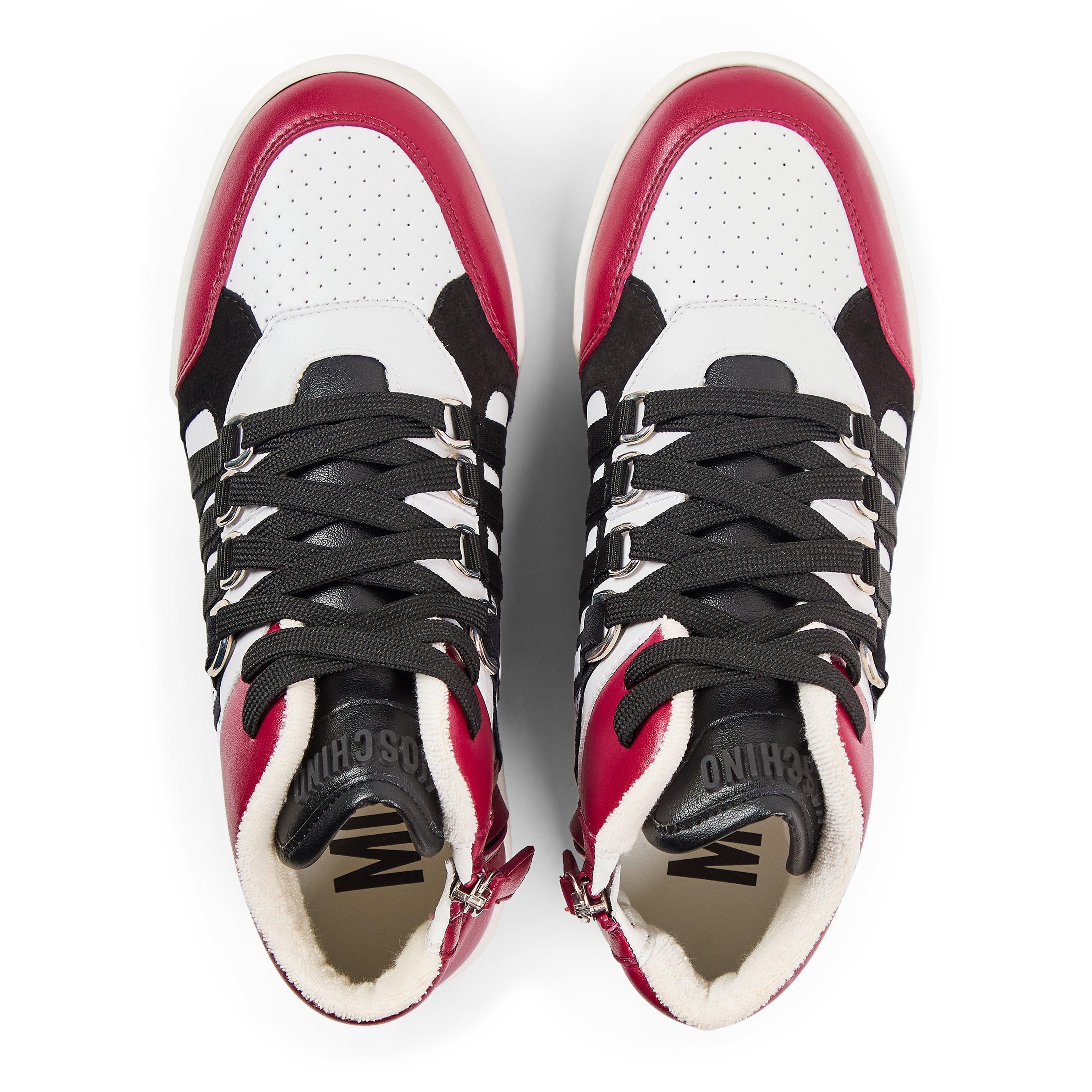 White - Moschino - Kids' Court Trainers - 4