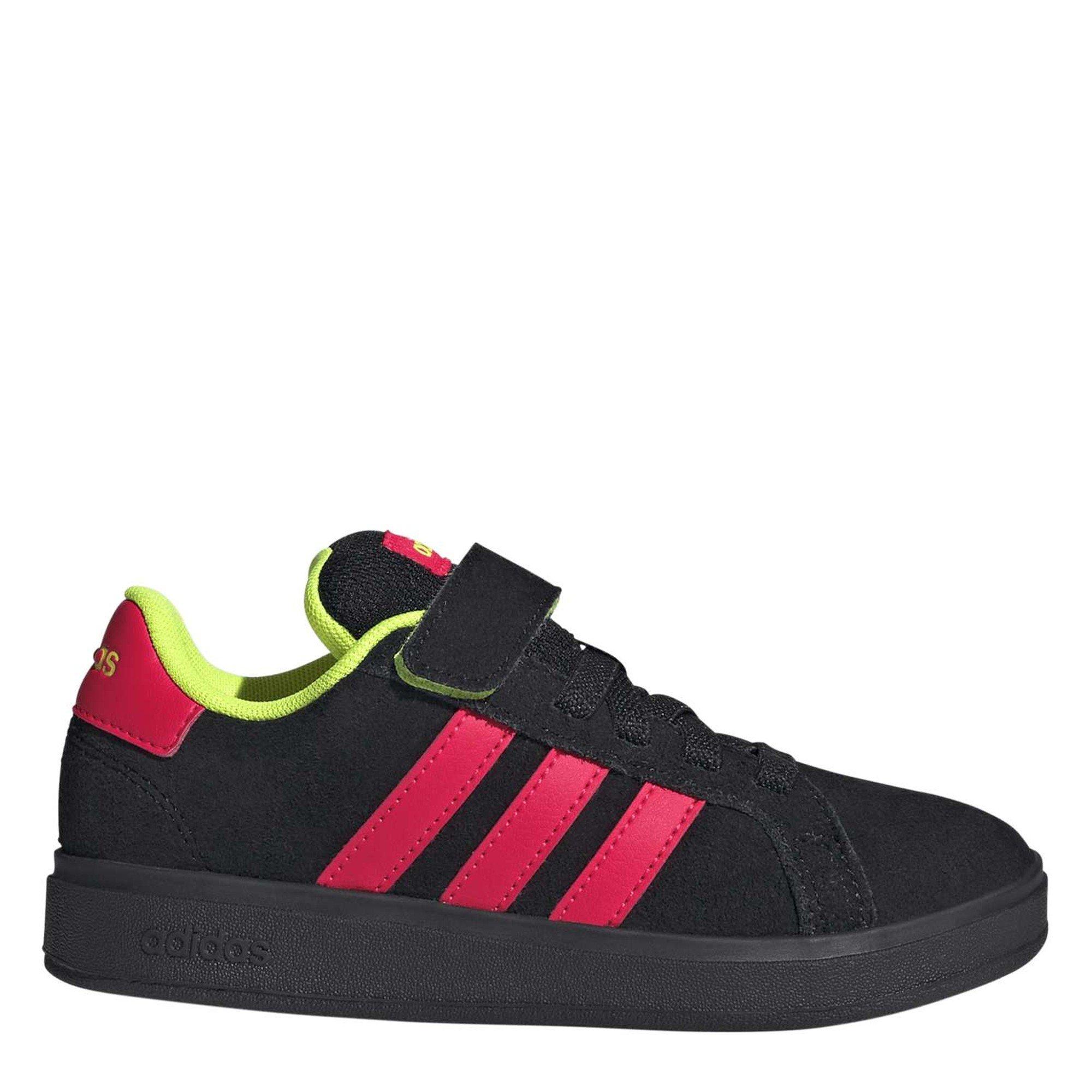 Core Black/Luci - adidas - Adidas Grand Court 0 Jn99 - 1