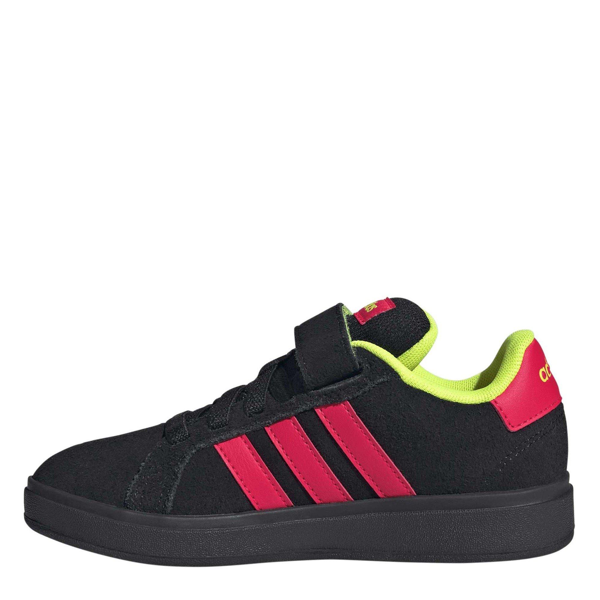 Core Black/Luci - adidas - Adidas Grand Court 0 Jn99 - 2