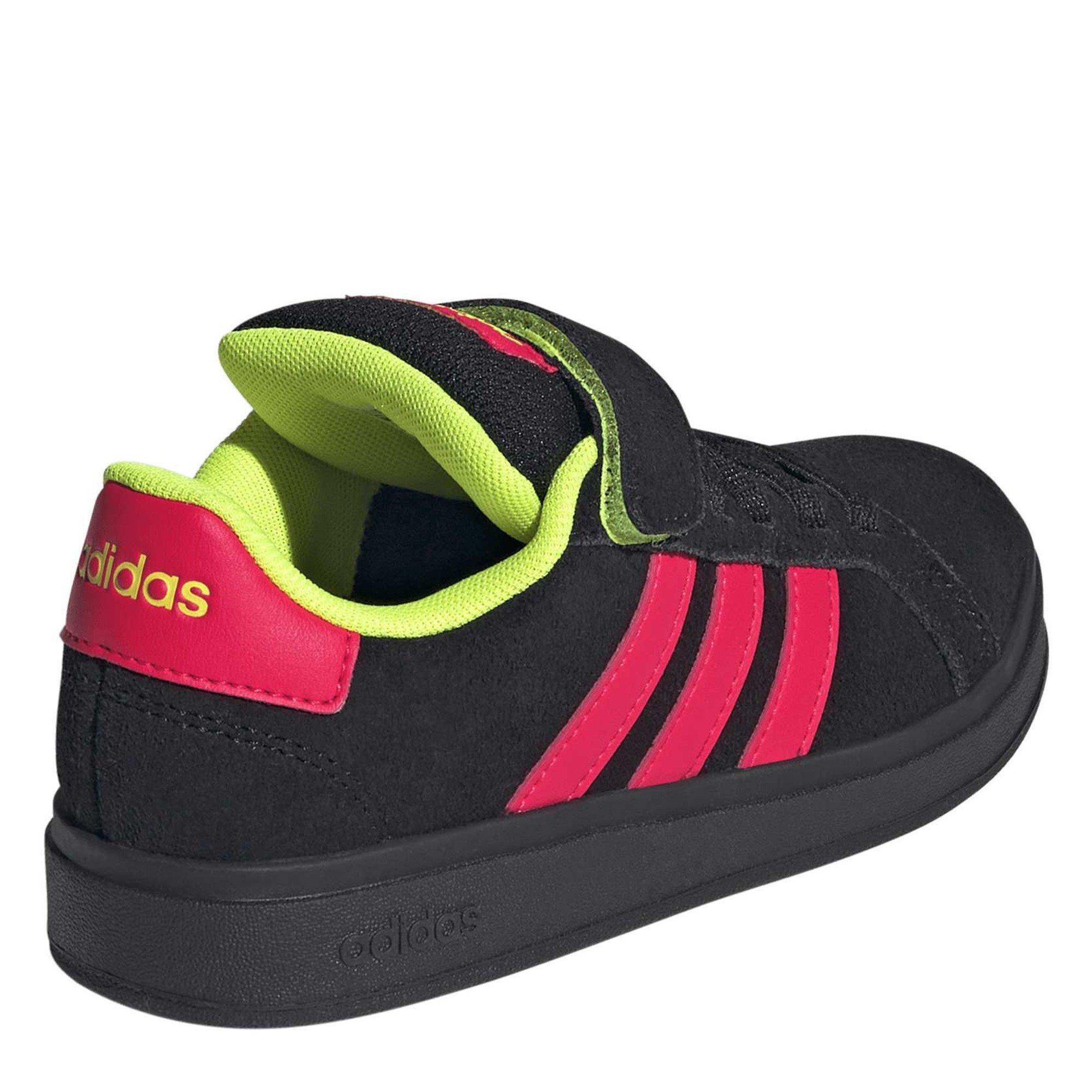 Core Black/Luci - adidas - Adidas Grand Court 0 Jn99 - 4