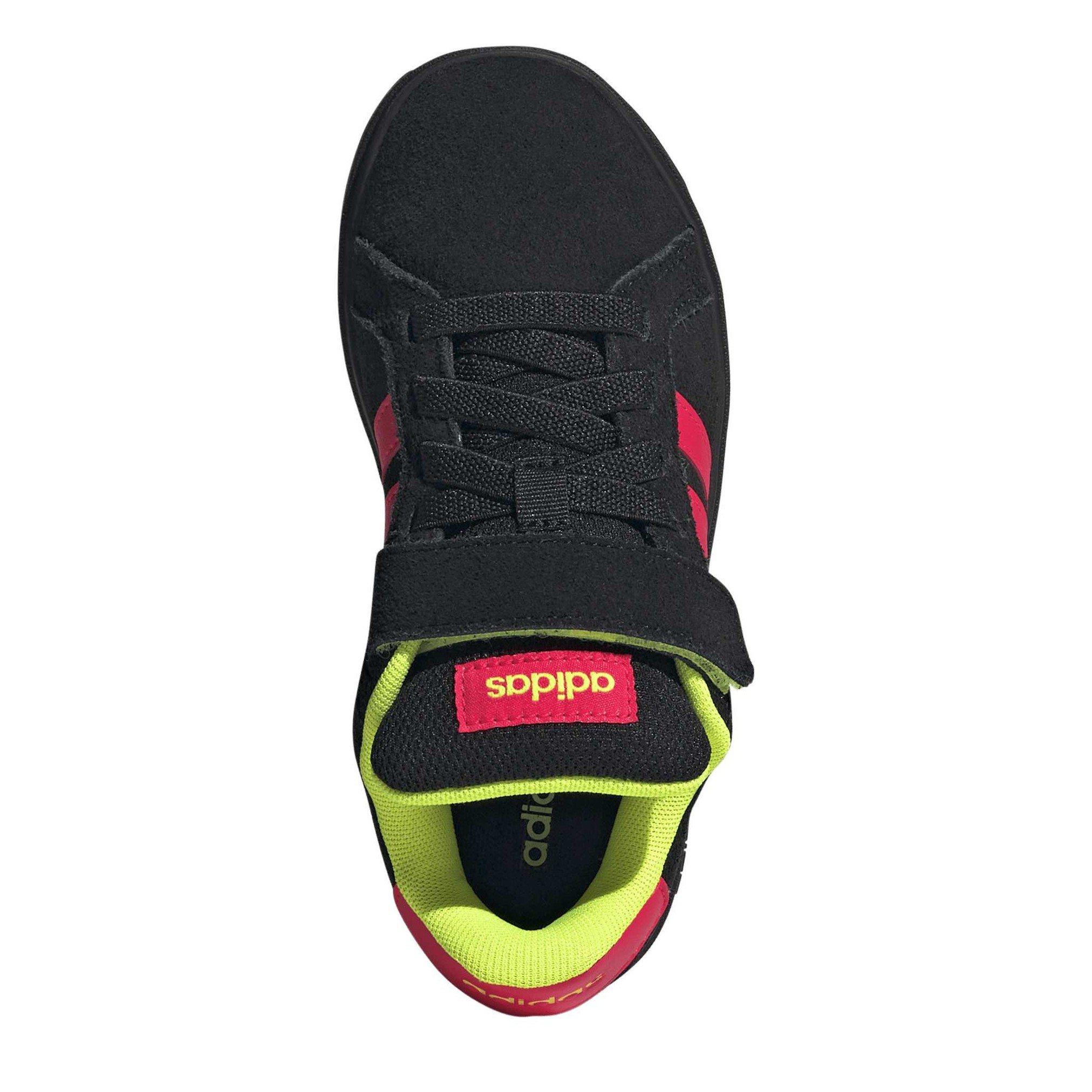 Core Black/Luci - adidas - Adidas Grand Court 0 Jn99 - 5