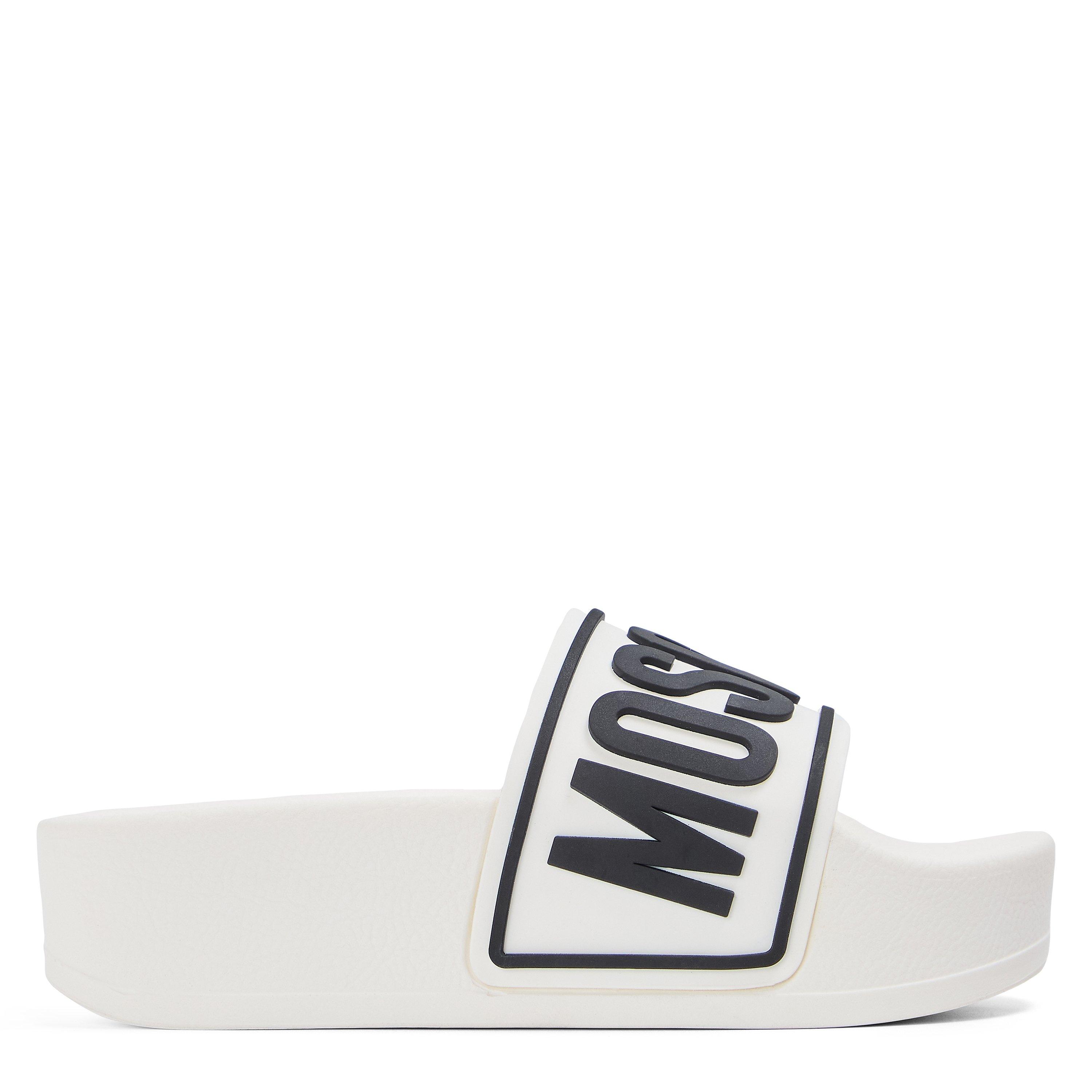 Black - Moschino - Unisex Kids' Flatform Sandals - 1