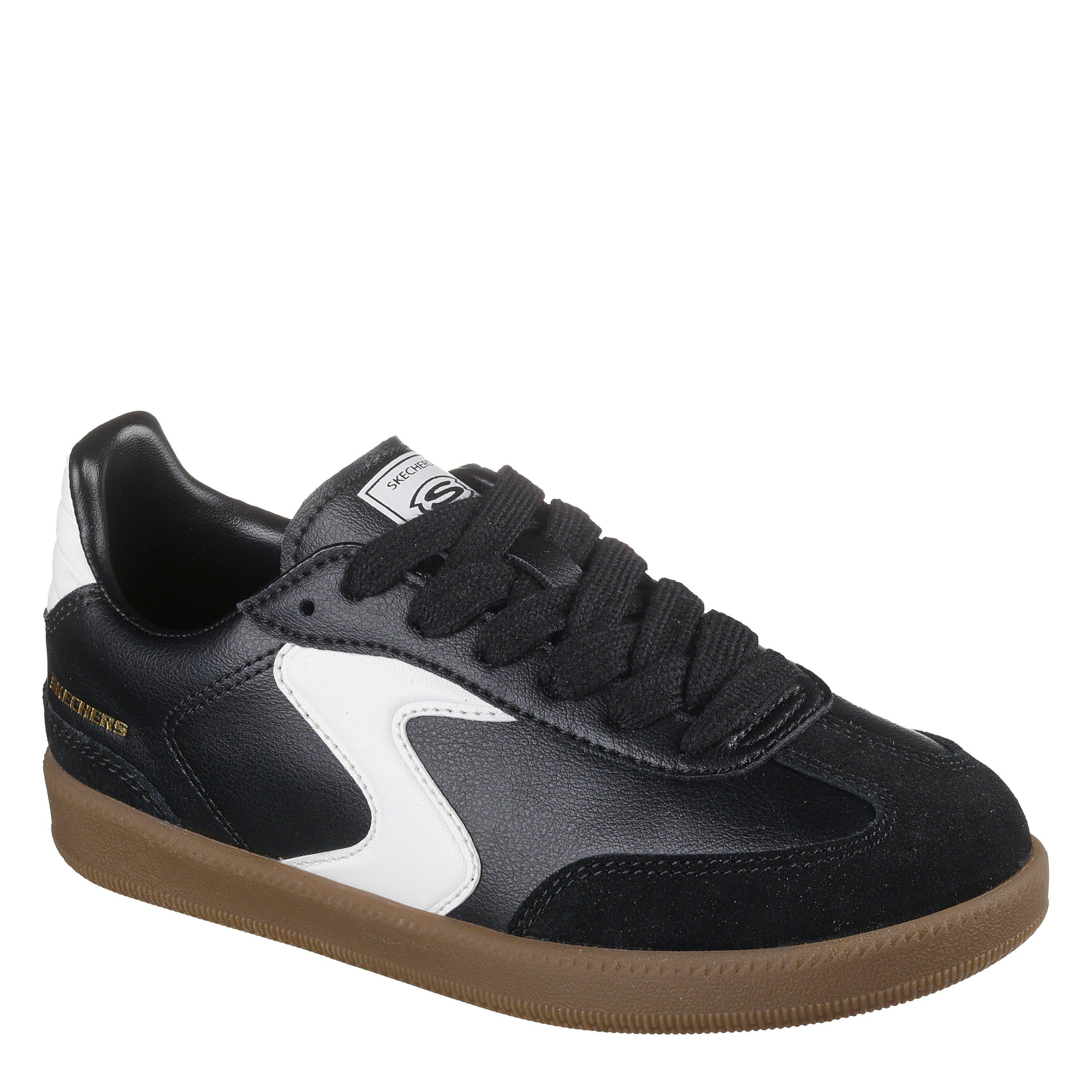 Black/White - Skechers - Skechers Hotshot-Junior Varsity Low-Top Trainers Boys - 3