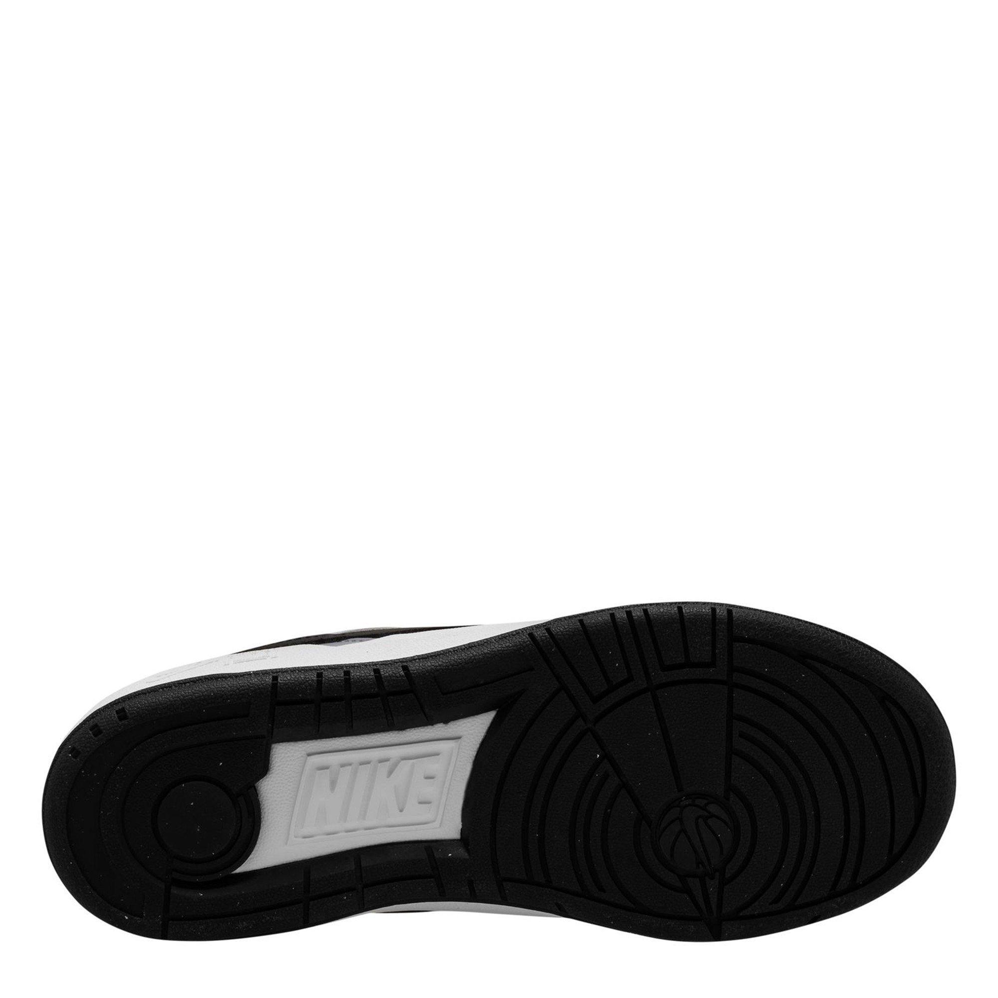 White/Black - Nike - Full Force Low Junior Shoes - 6