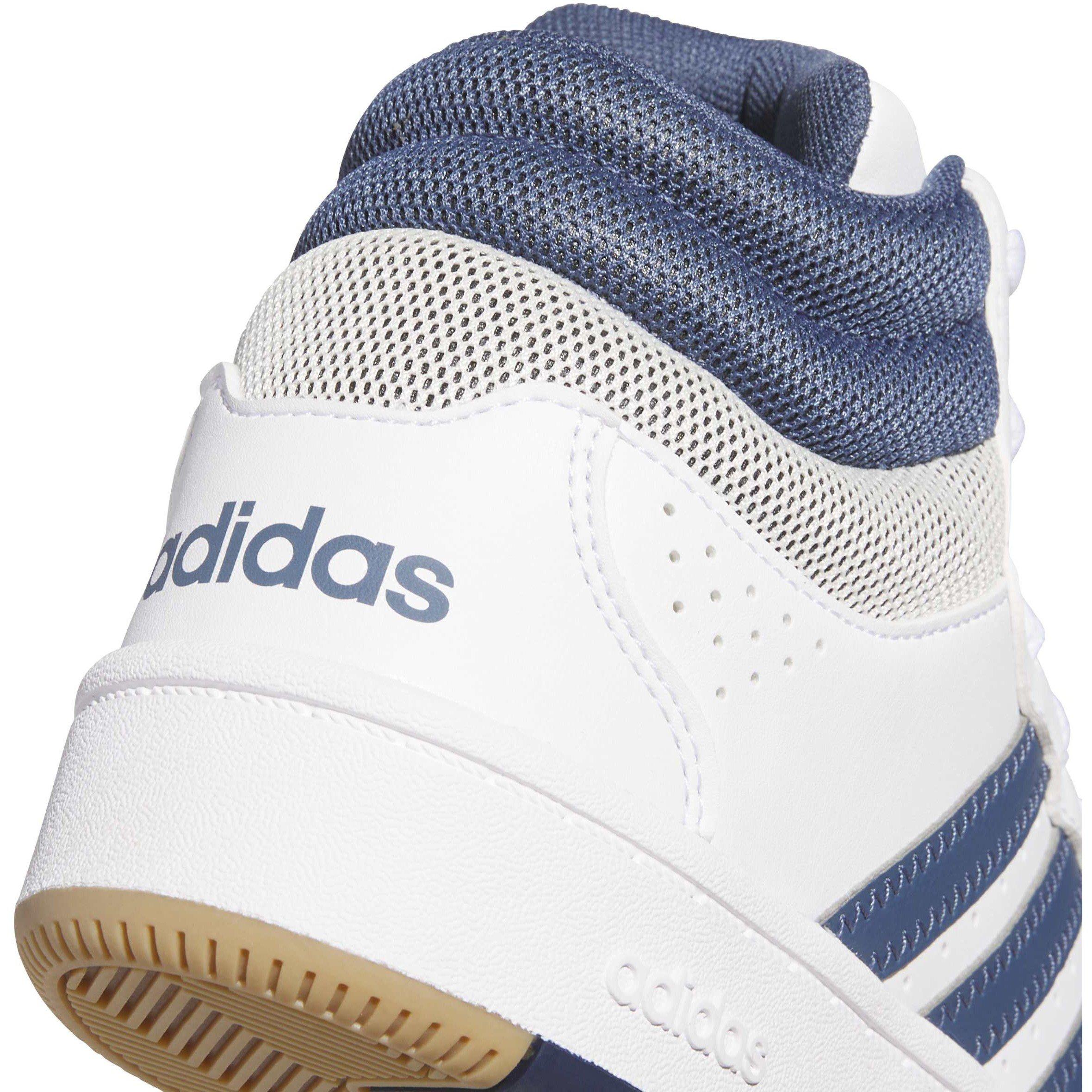 Ftwr White/Prel - adidas - Adidas Hoops Mid Cla Jn99 - 7