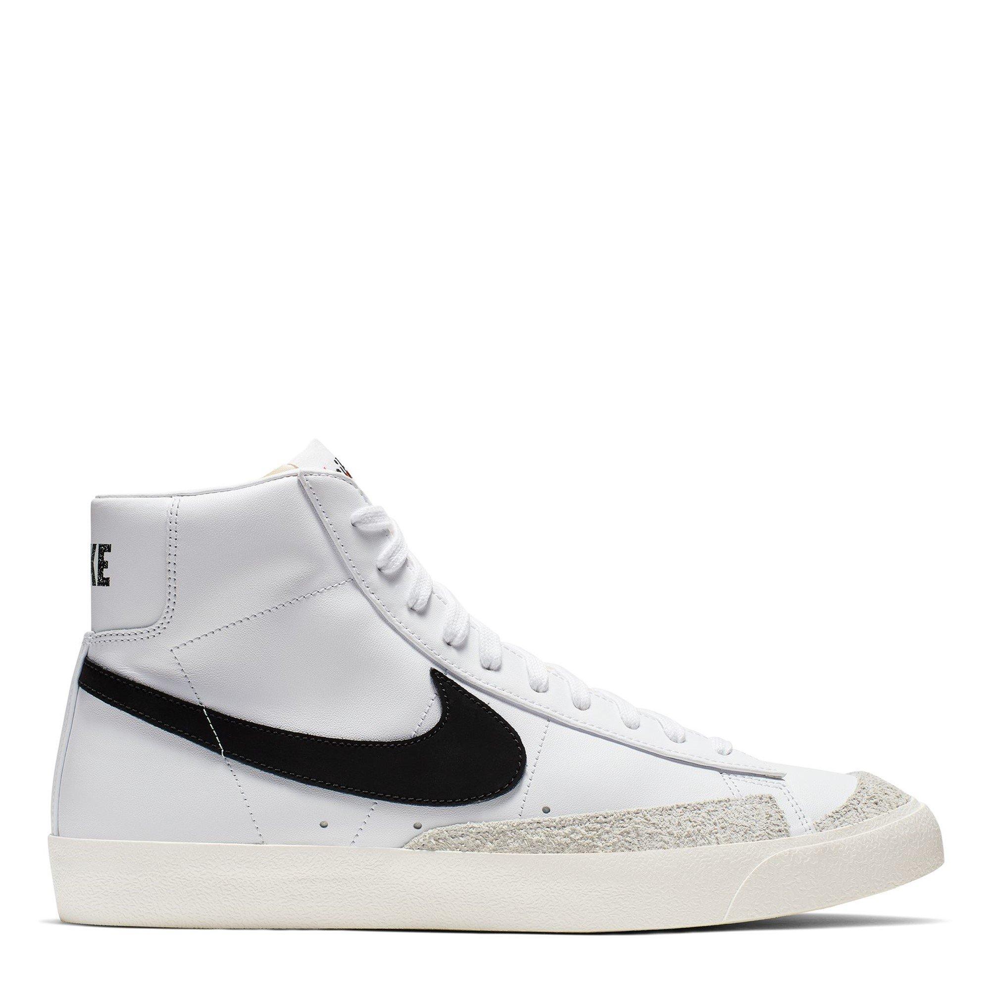 White/Black - Nike - Blazer Mid 77 Vintage Shoes Juniors - 1