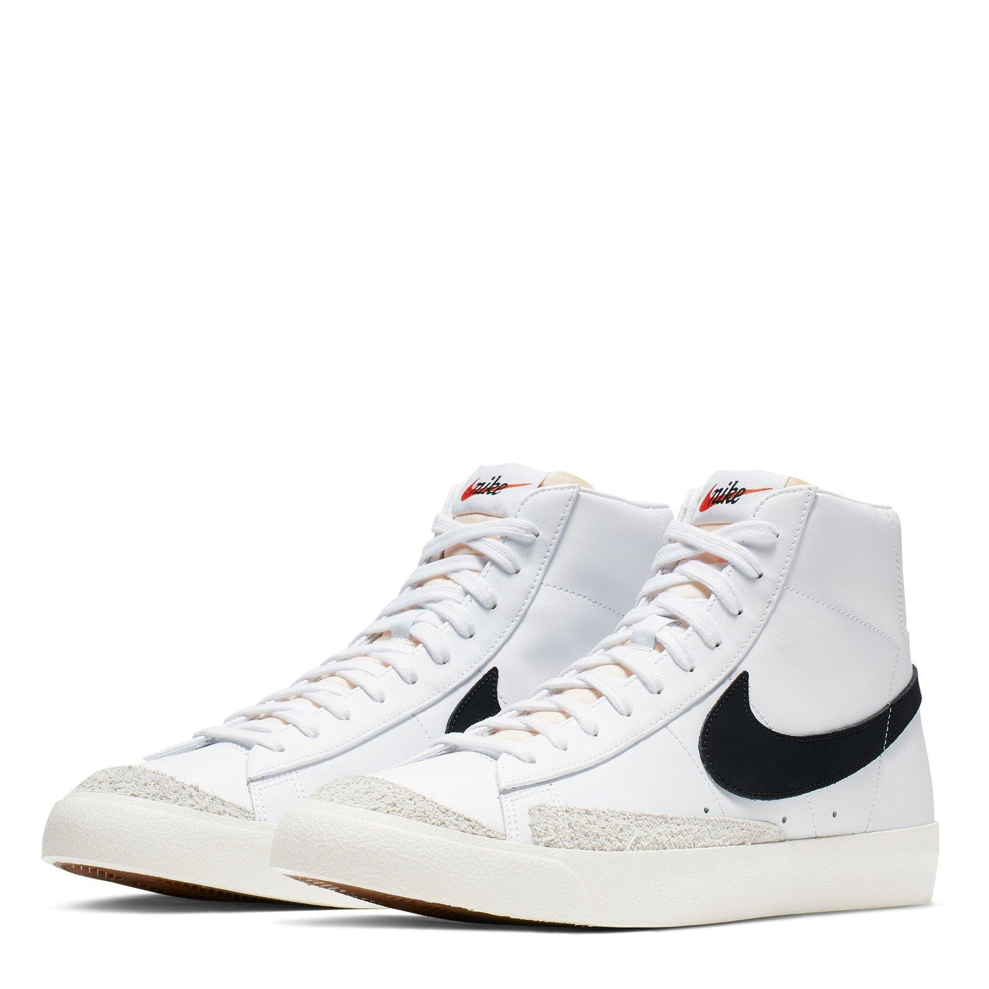 White/Black - Nike - Nike Blazer Mid 77 Vintage Shoes Juniors - 3