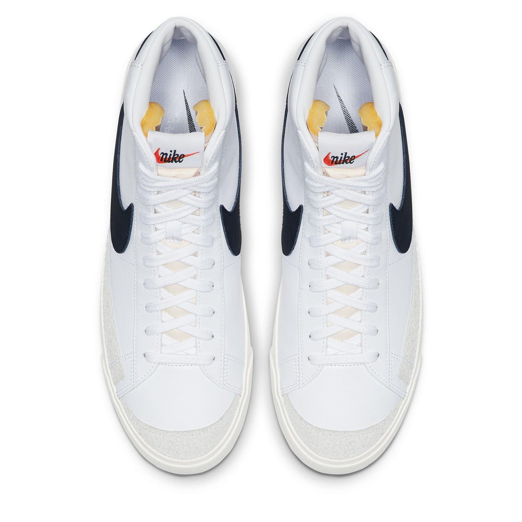 White/Black - Nike - Nike Blazer Mid 77 Vintage Shoes Juniors - 5