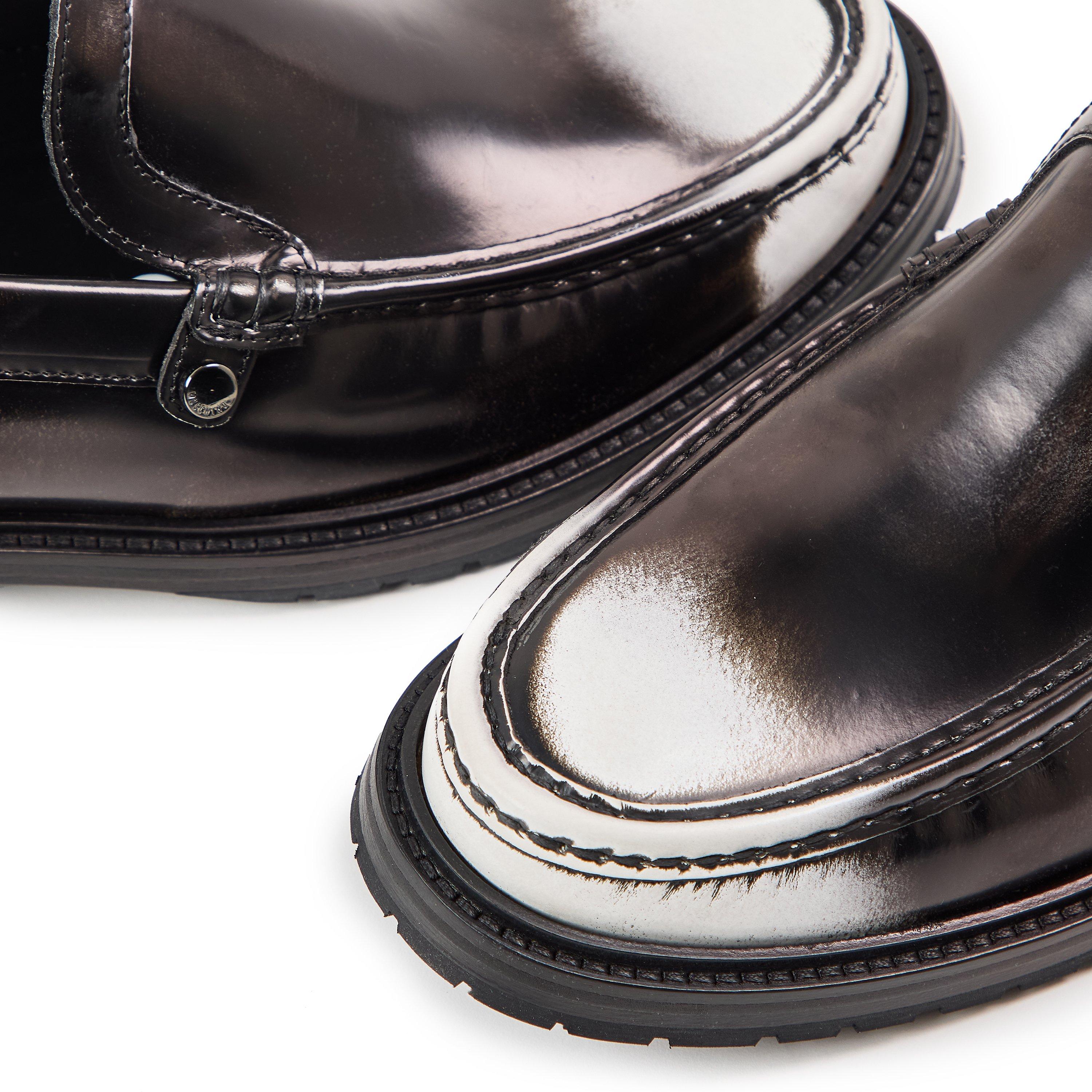 Brown - Moschino - Unisex Kids' Loafers - 3