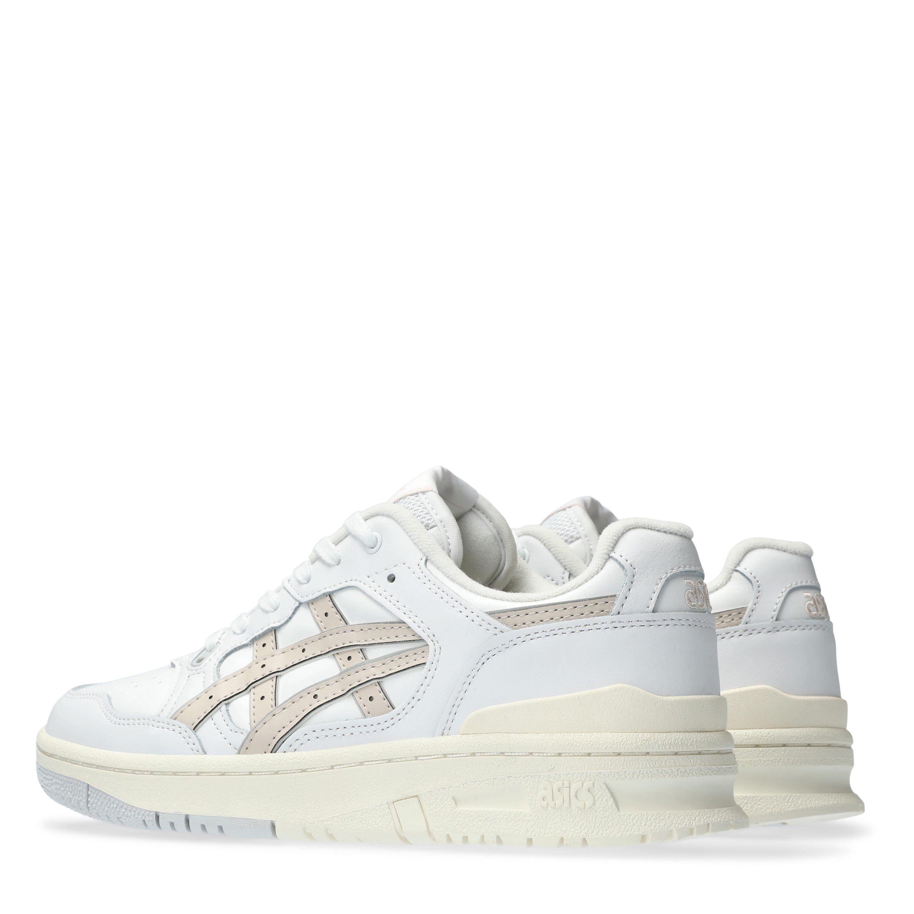 Bianco/Beige - Asics - Unisex Kids' Casual Low-Top Trainers - 5