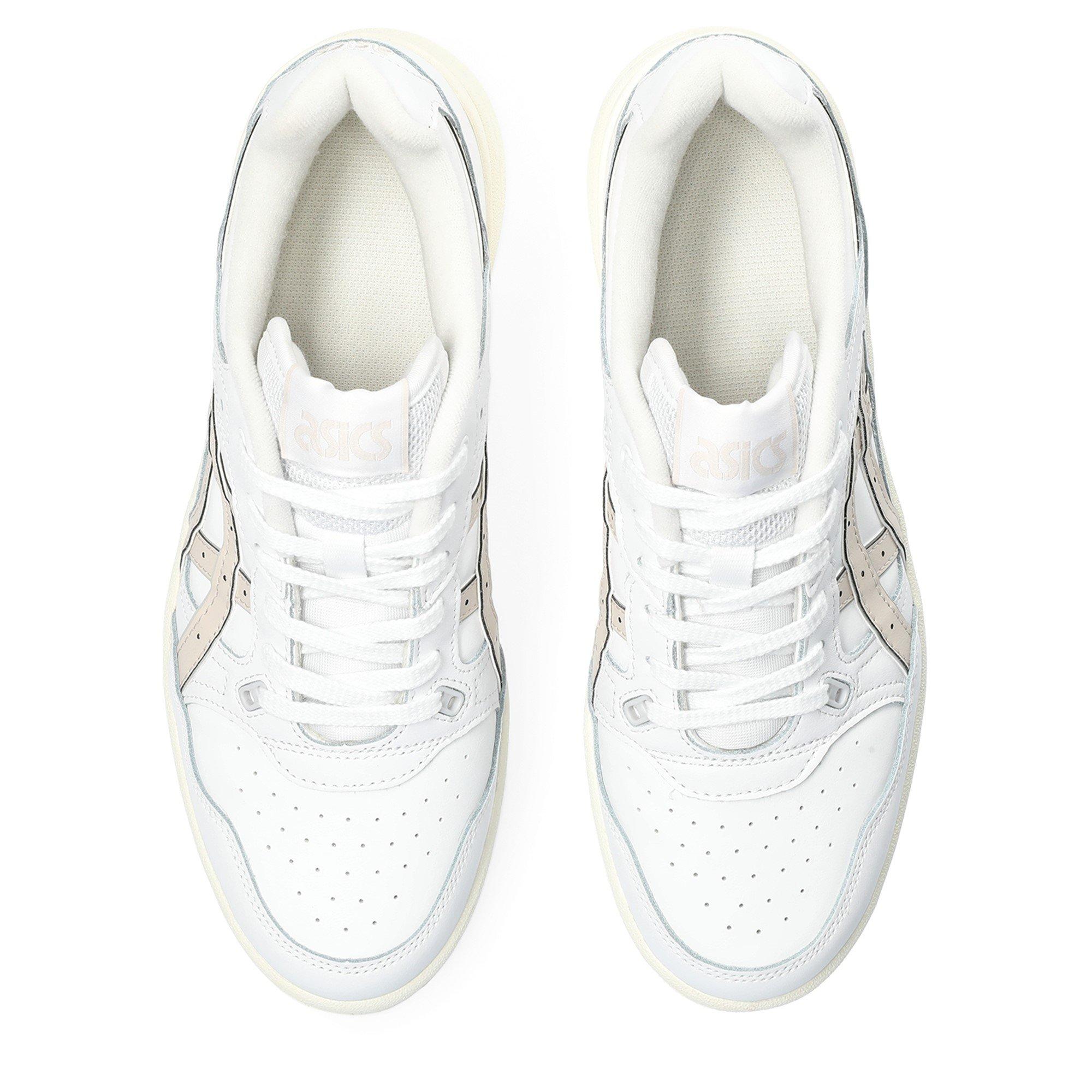 Bianco/Beige - Asics - Unisex Kids' Casual Low-Top Trainers - 6