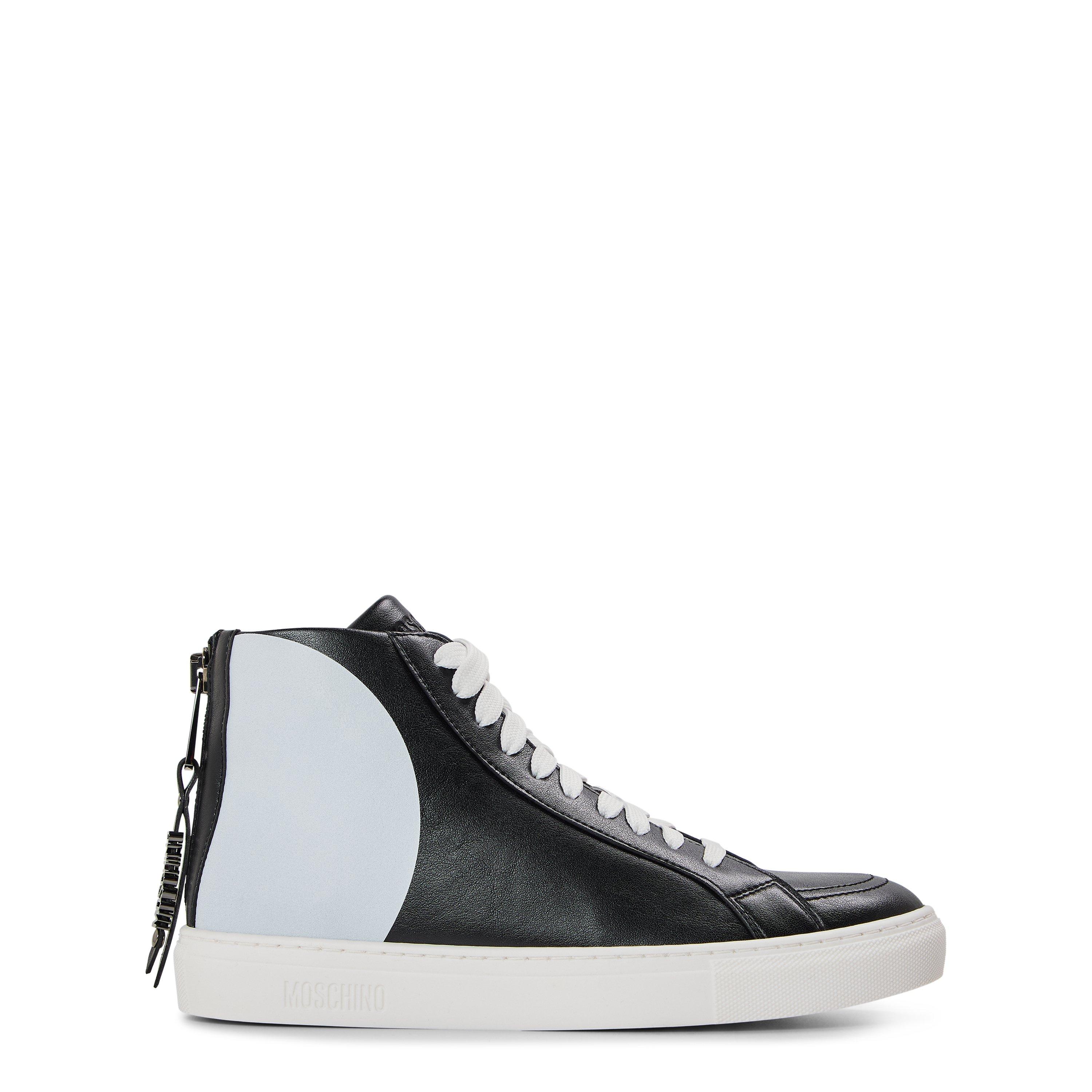 Moschino Kids' Court Trainers - Black - Size 5 (39)
