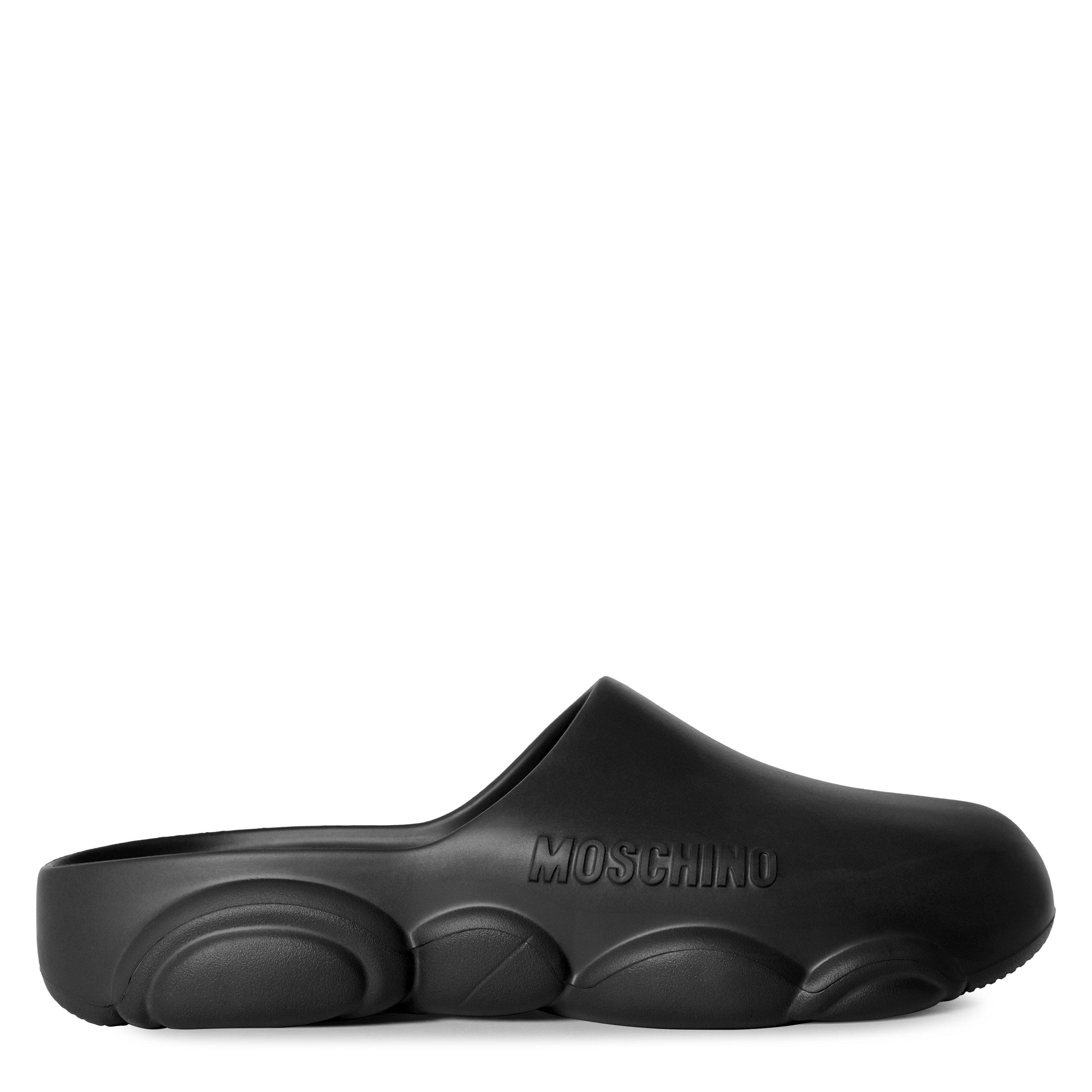 Moschino Kids' Sliders - Black - Size 5 (39)