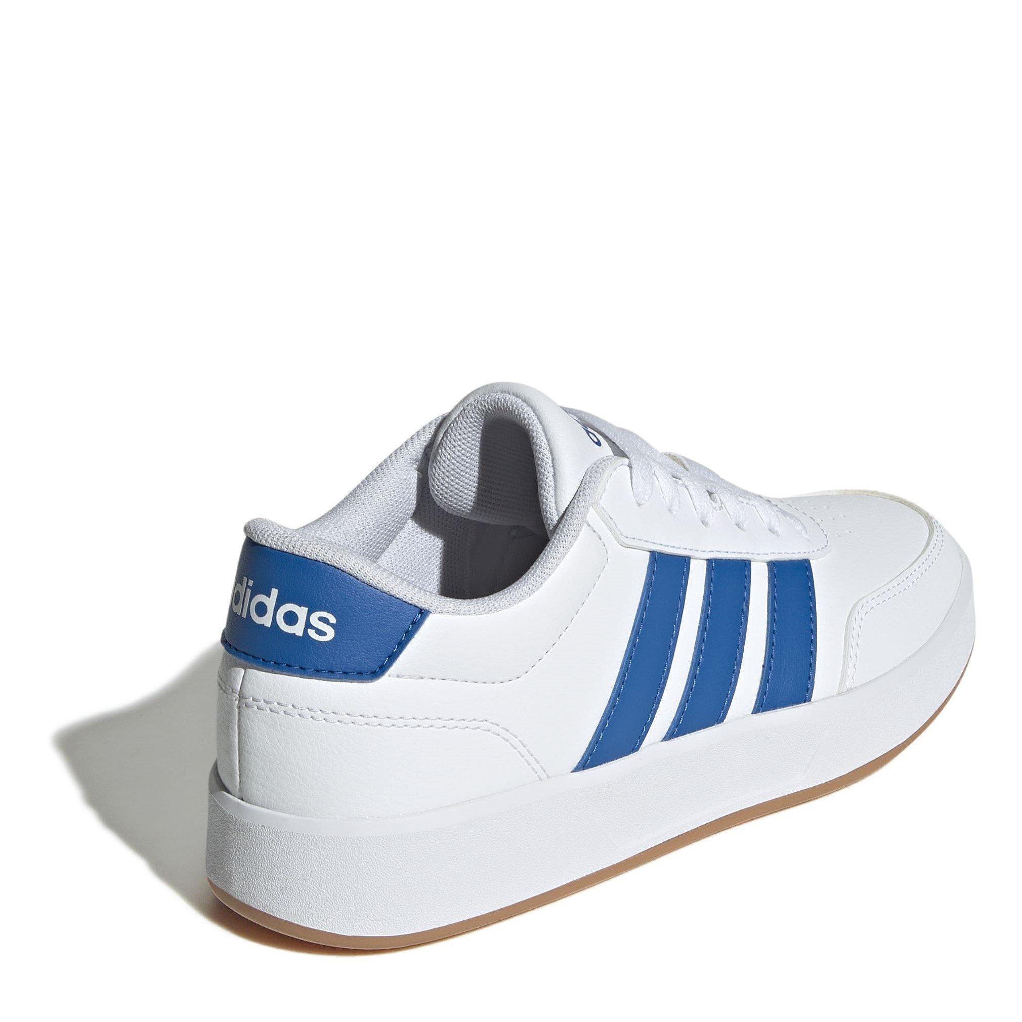 White/Royal/Wht - adidas - Kids' Breaknet Court Trainers - 4