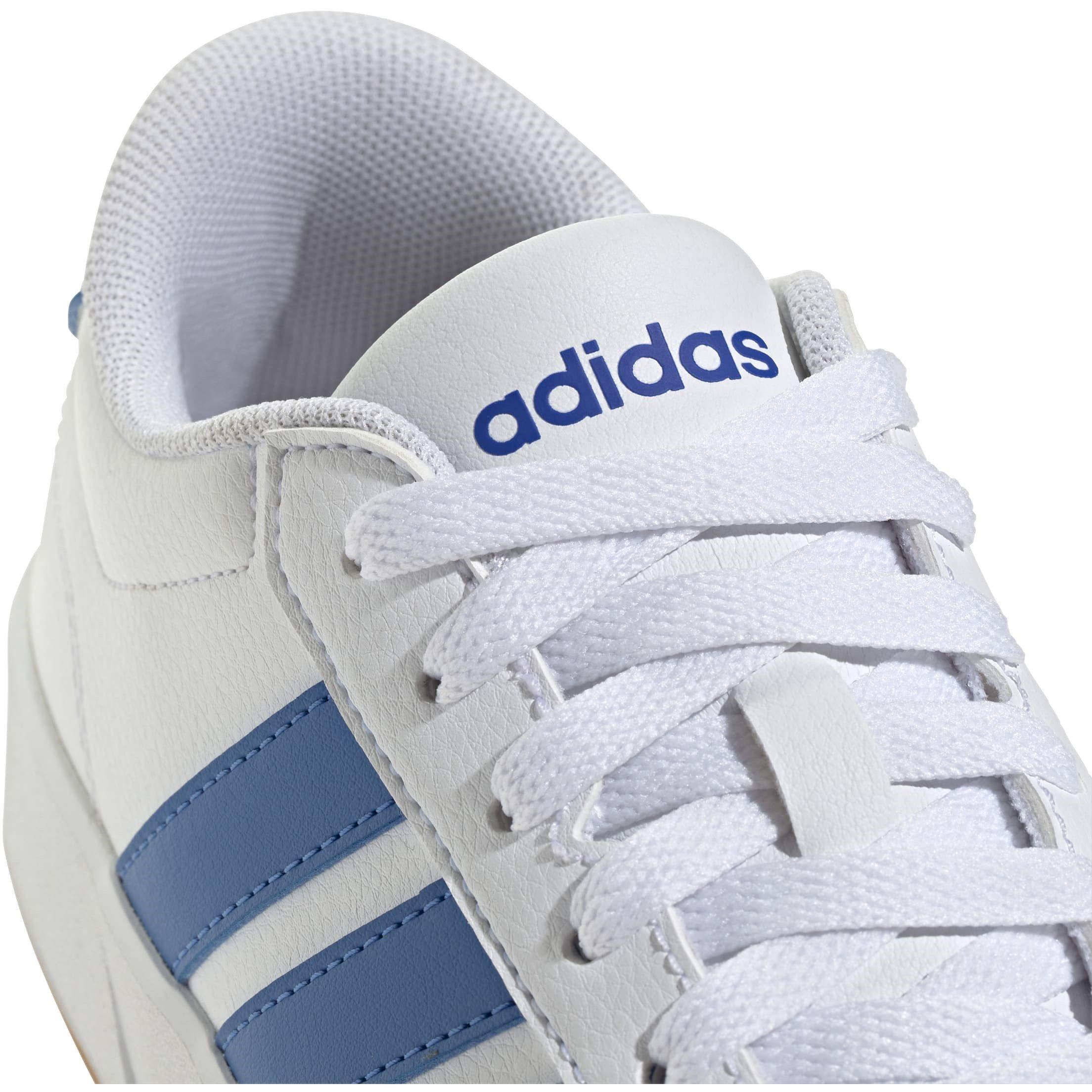 White/Royal/Wht - adidas - Kids' Breaknet Court Trainers - 7