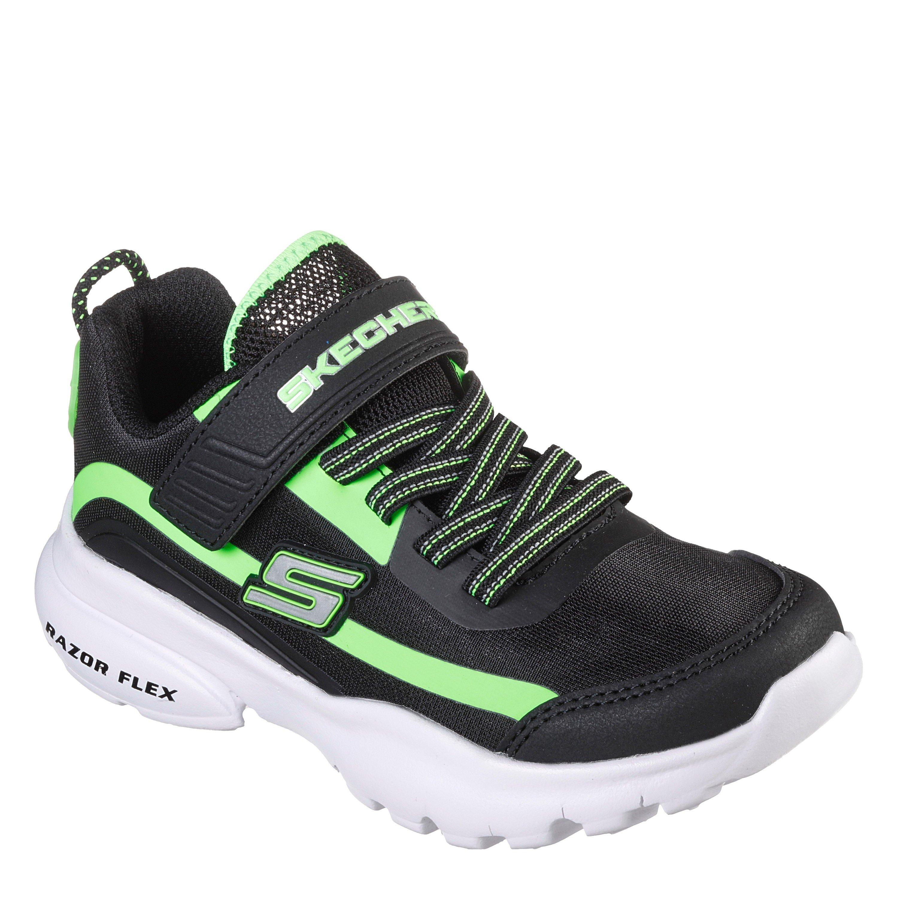 Zwart/Limoen - Skechers - Skechers Razorflex Jn99 - 1