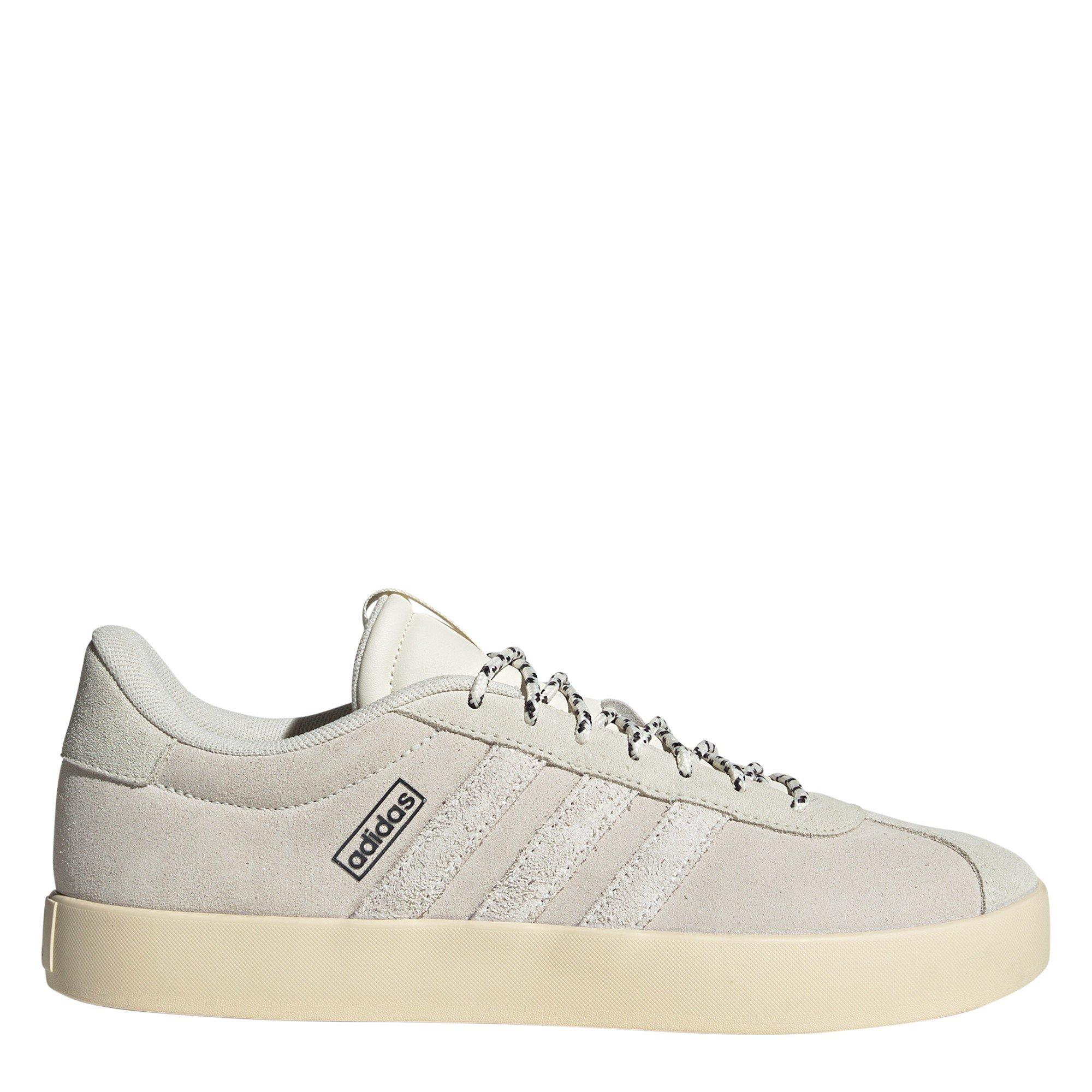 Adidas Boys Kids' Vl Court 3.0 Low-Top Trainers - Off White - 3.5 (36)