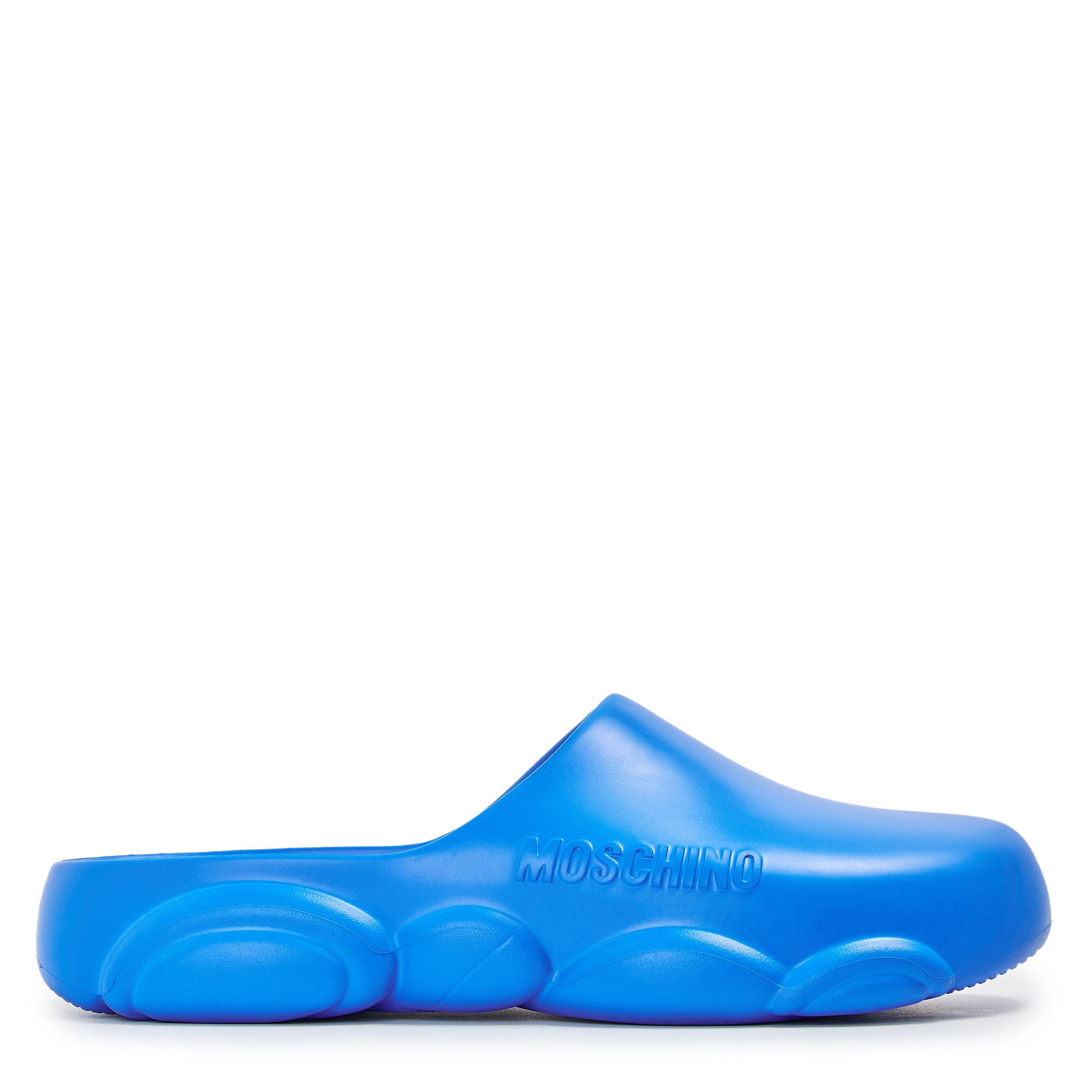 Moschino  Kids' Slider Slippers - Blue - Size 5 (39)