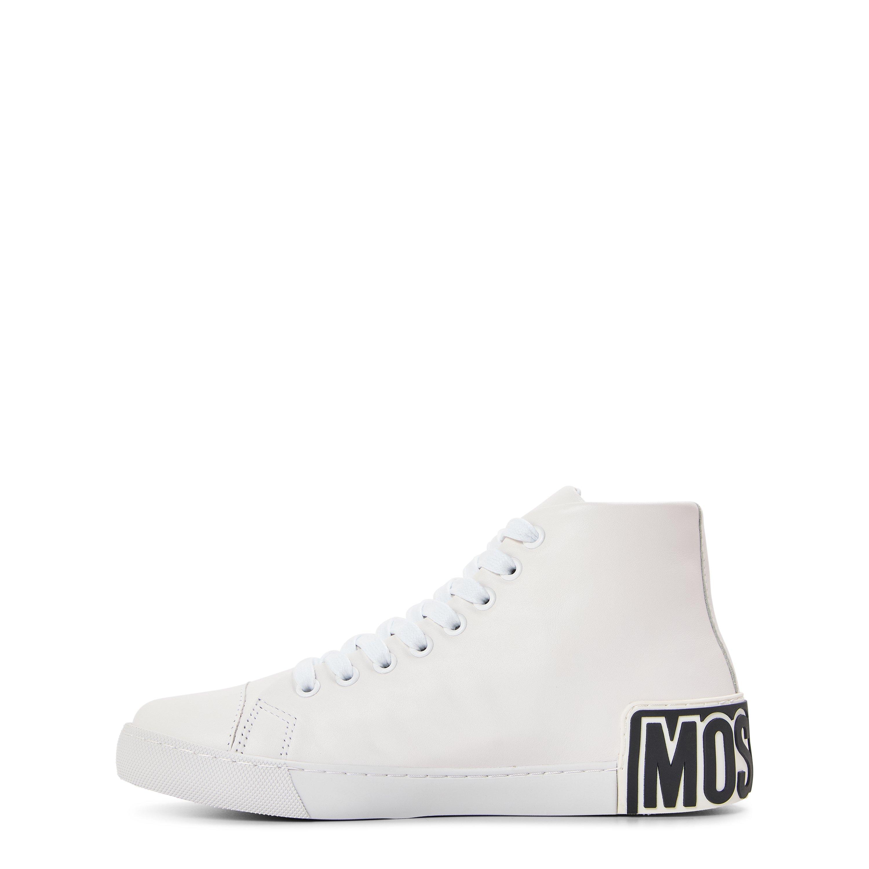 White - Moschino - Unisex Kids' Court Trainers - 2