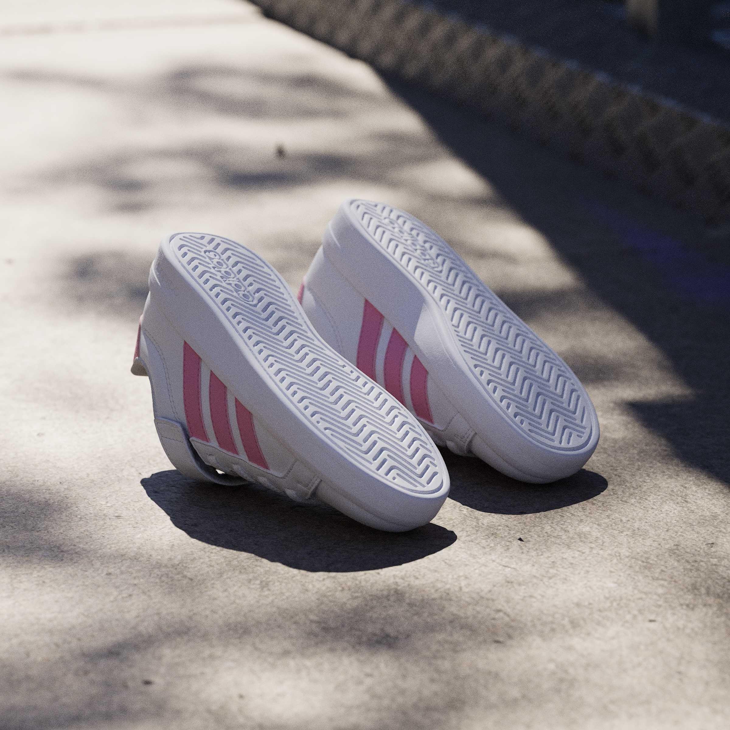 Ftwr White/Blis - adidas - Kids' Grand Court 3.0 Trainers - 11