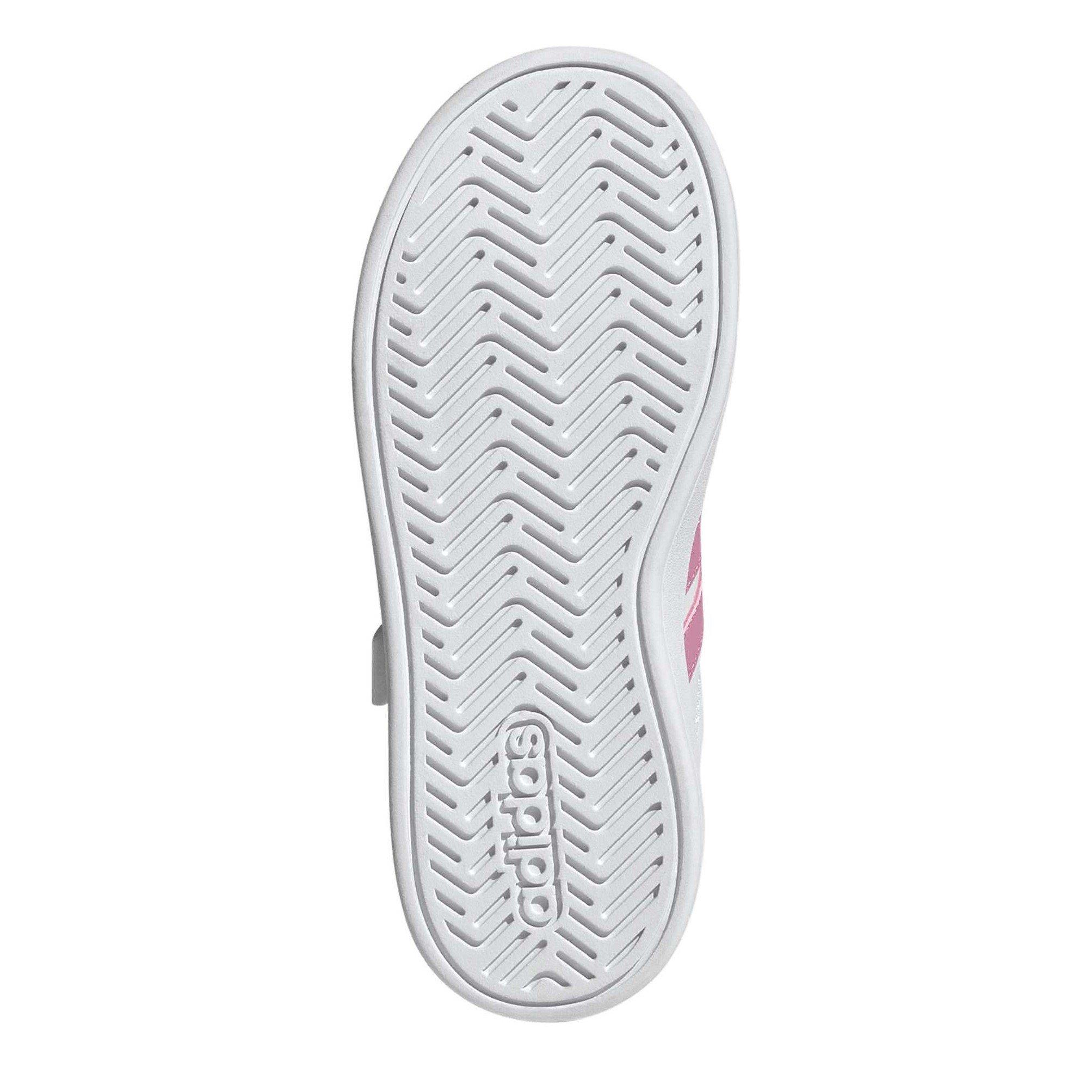Ftwr White/Blis - adidas - Kids' Grand Court 3.0 Trainers - 6