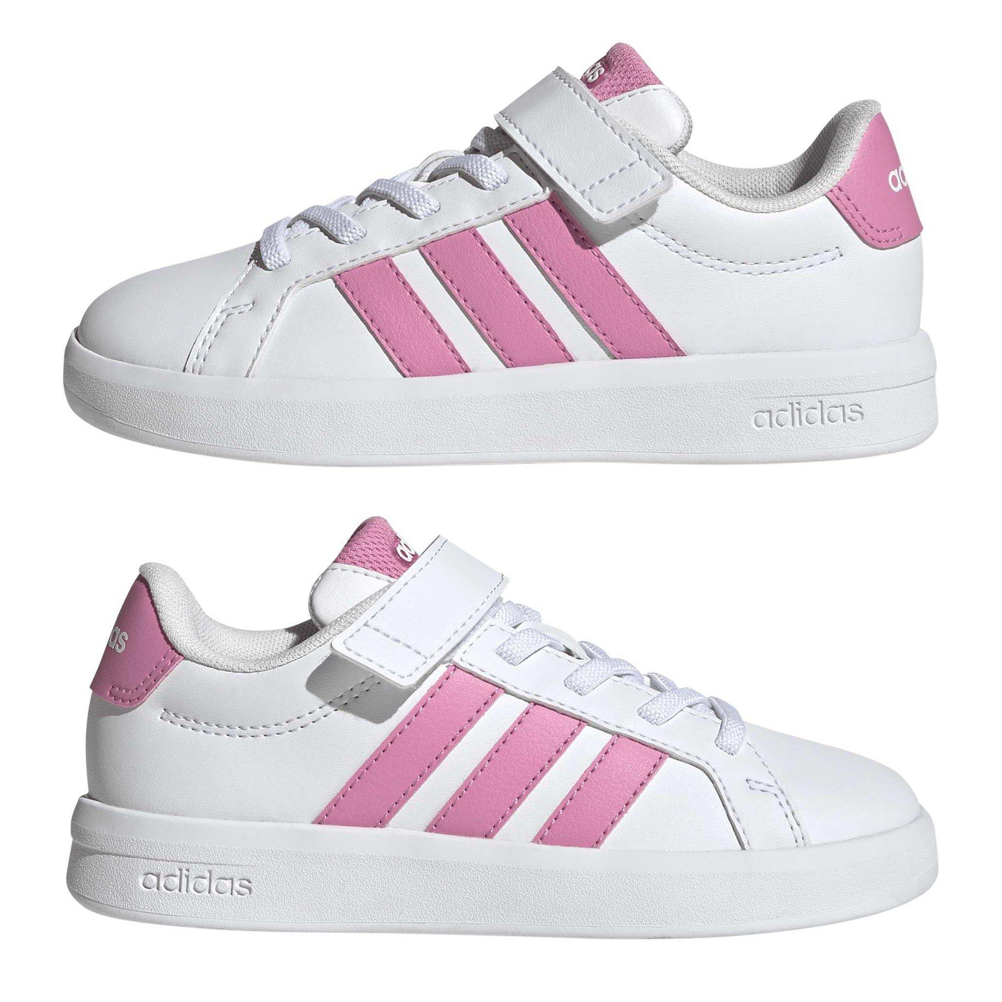 Ftwr White/Blis - adidas - Kids' Grand Court 3.0 Trainers - 9