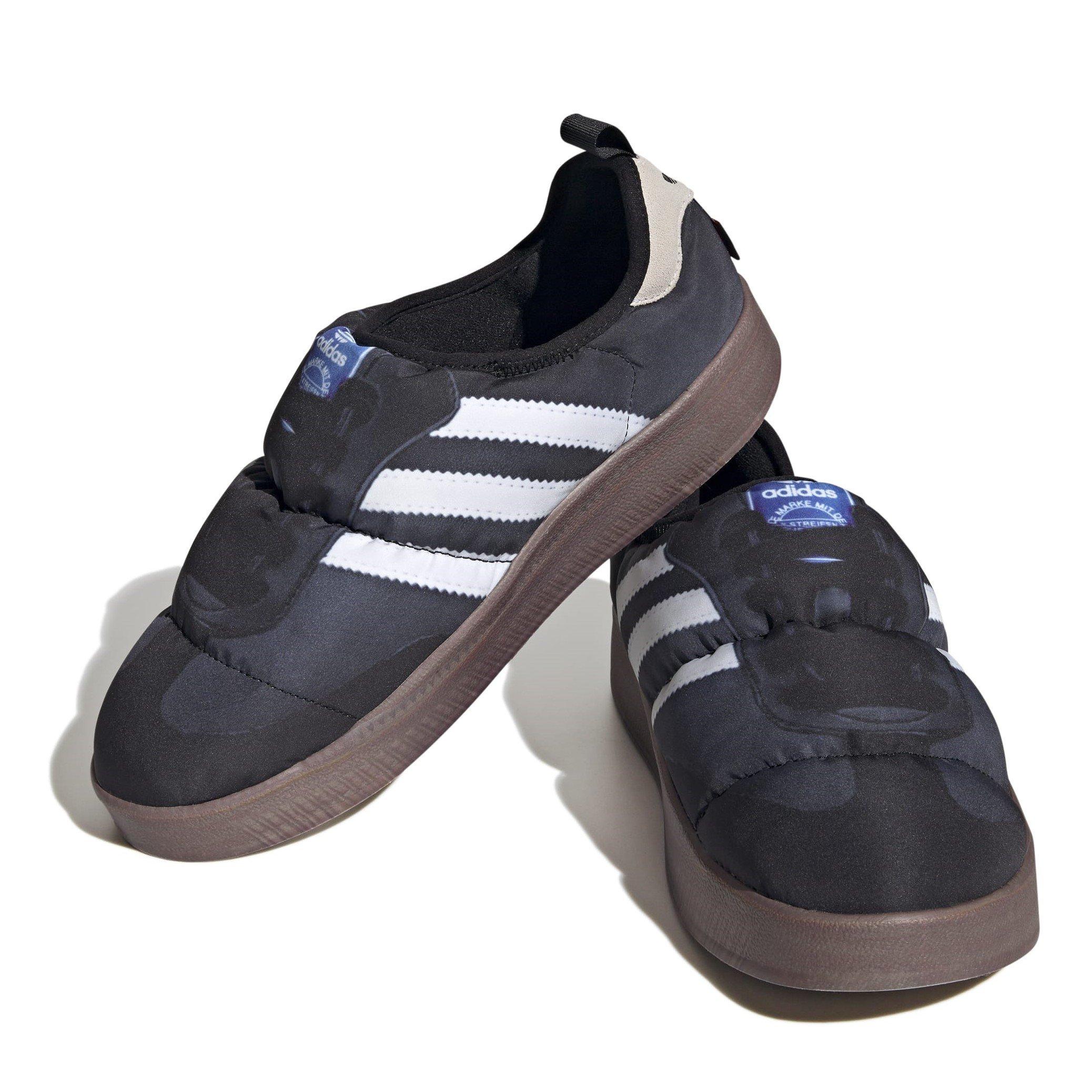 Black - adidas Originals - Kids' Puffy Court Trainers - 3