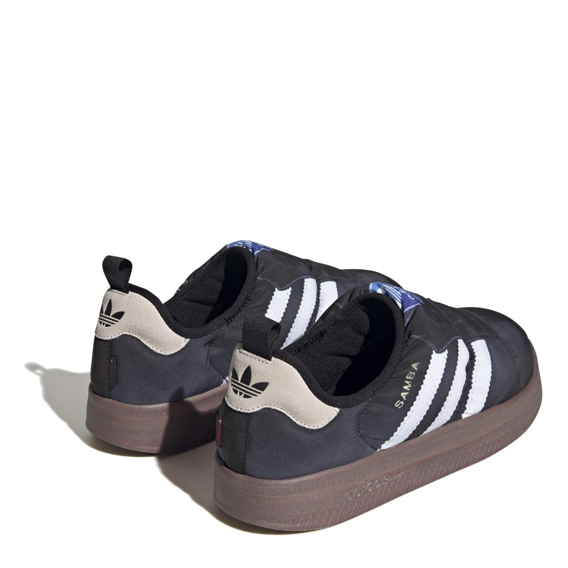 Black - adidas Originals - Kids' Puffy Court Trainers - 4