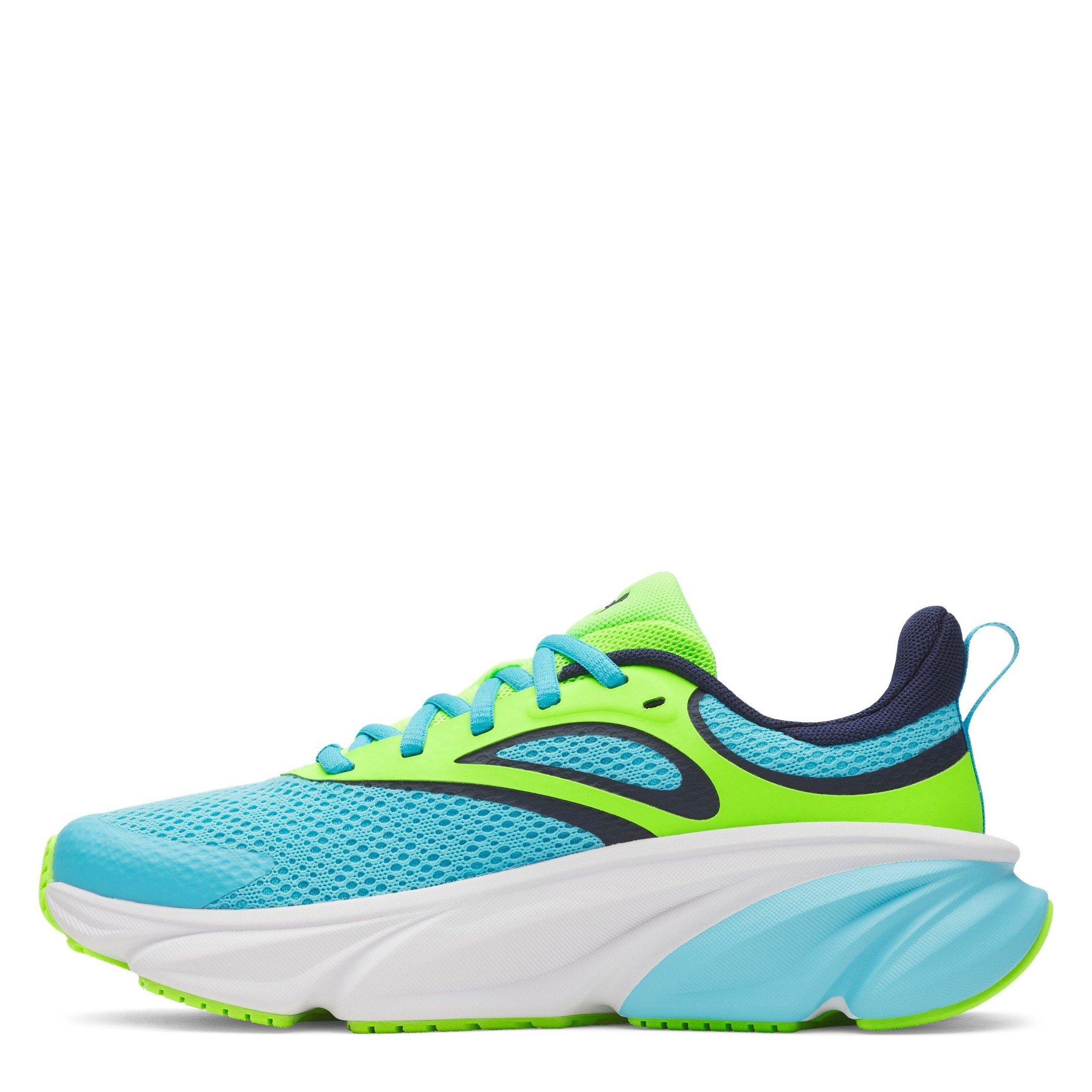 Blu/Green/Navy - Under Armour - UA Charged+ Rogue 6 - 2