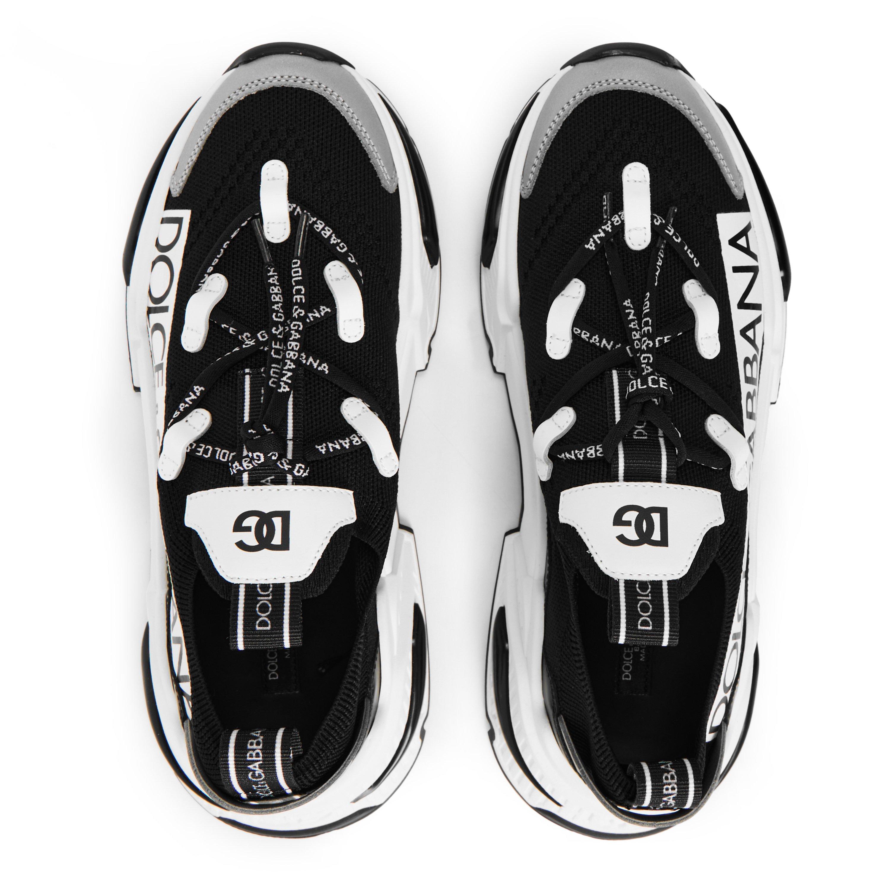 Blk Wht 8B939 - Dolce and Gabbana - DG LG Trainers Jn63 - 4