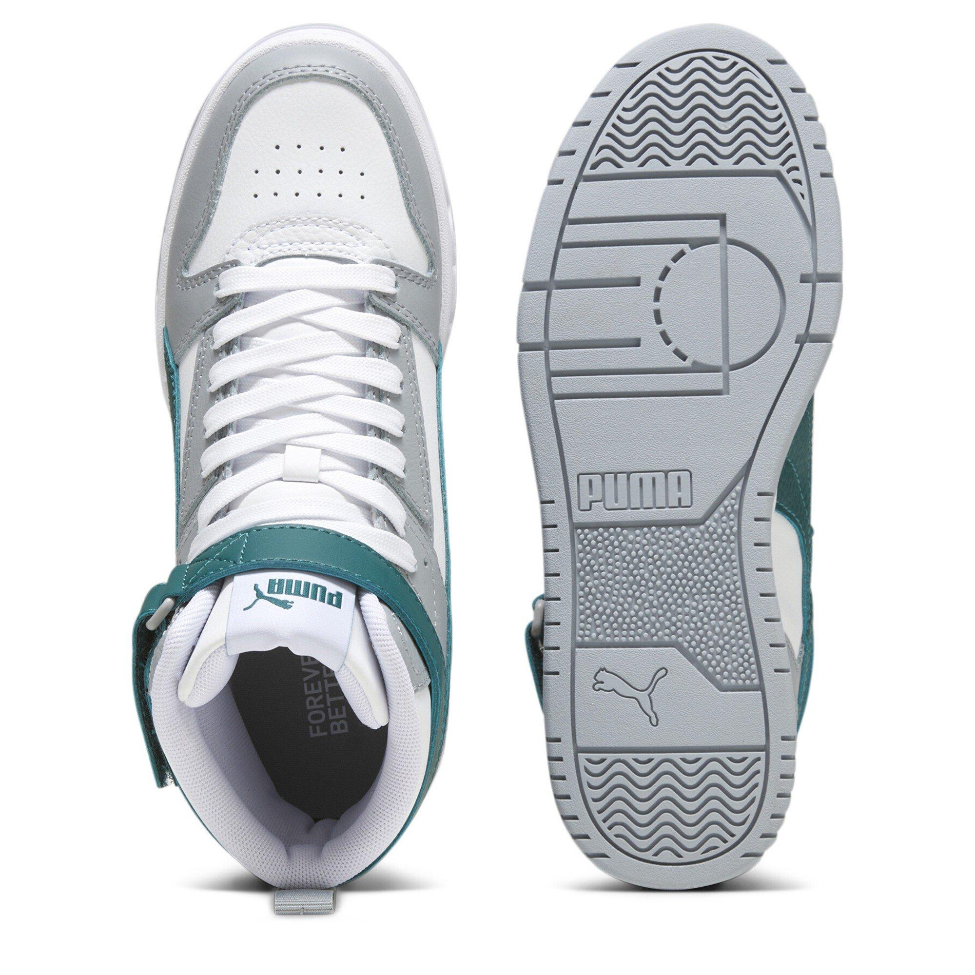 Wht/Grey/Gre - Puma - Rbd Game Jr High-Top Trainers Unisex Kids - 3