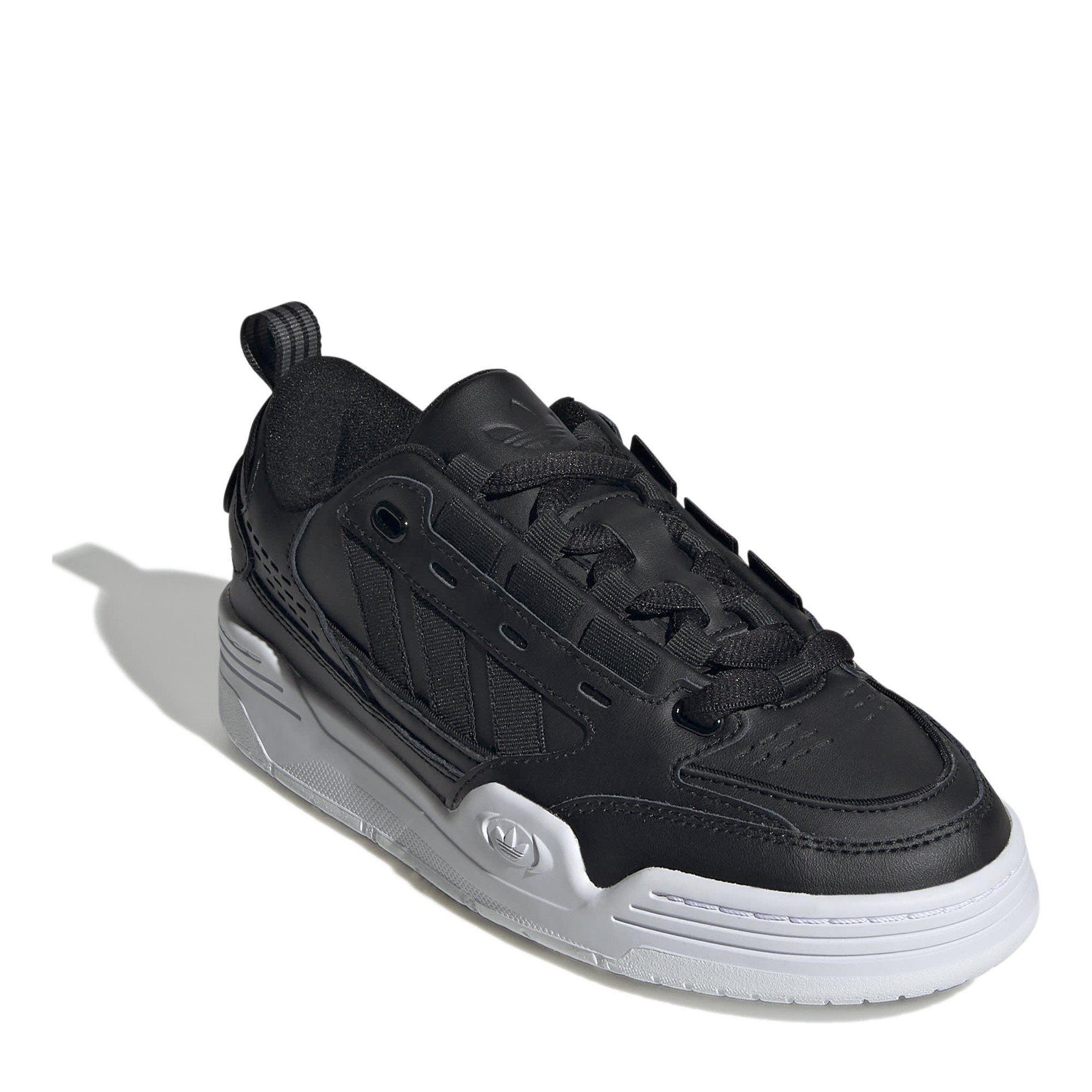 Black - adidas Originals - Adi2000 Court Trainers - 3