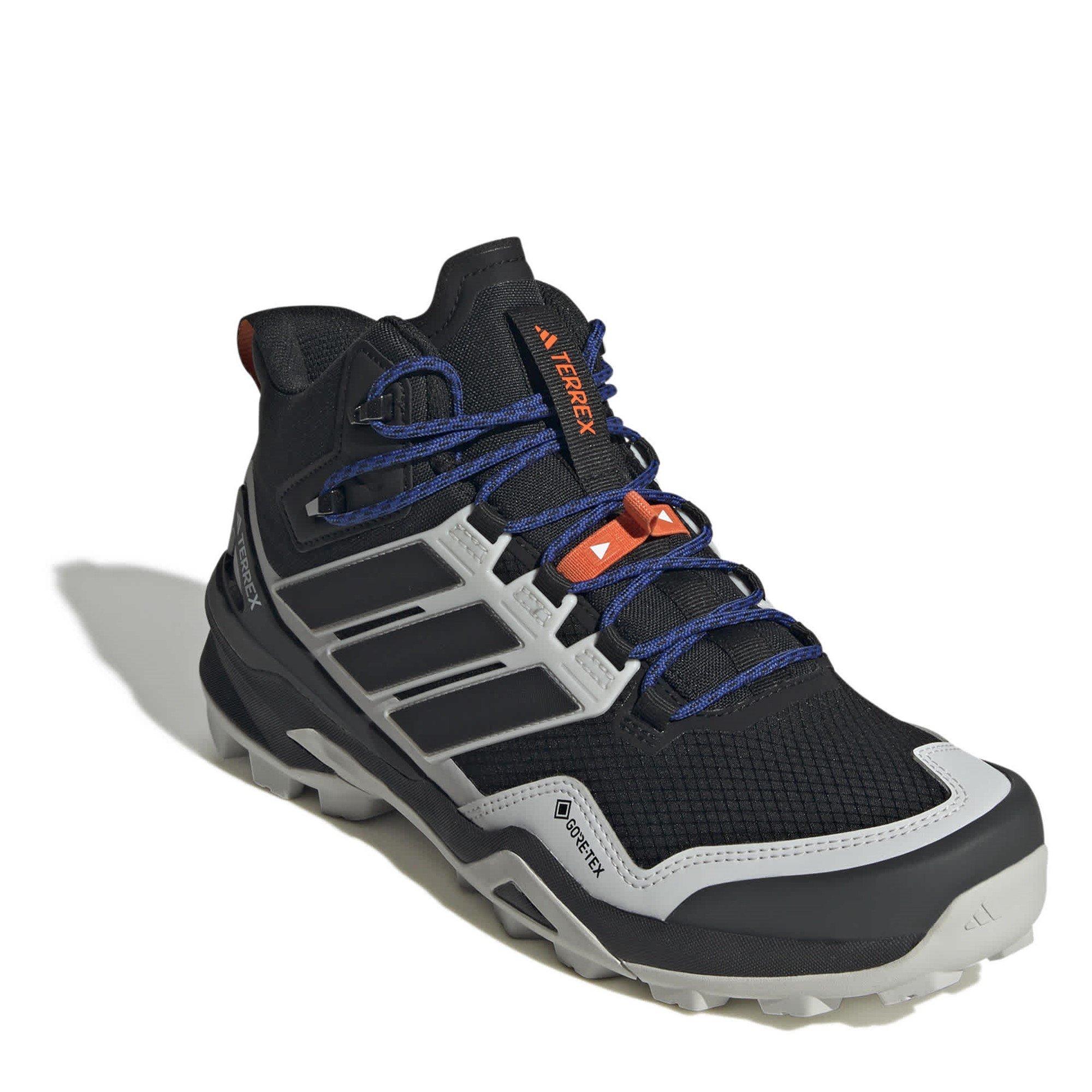 Black/Black/Gry - adidas - Kids' Non-Waterproof Hiking Boots - 3