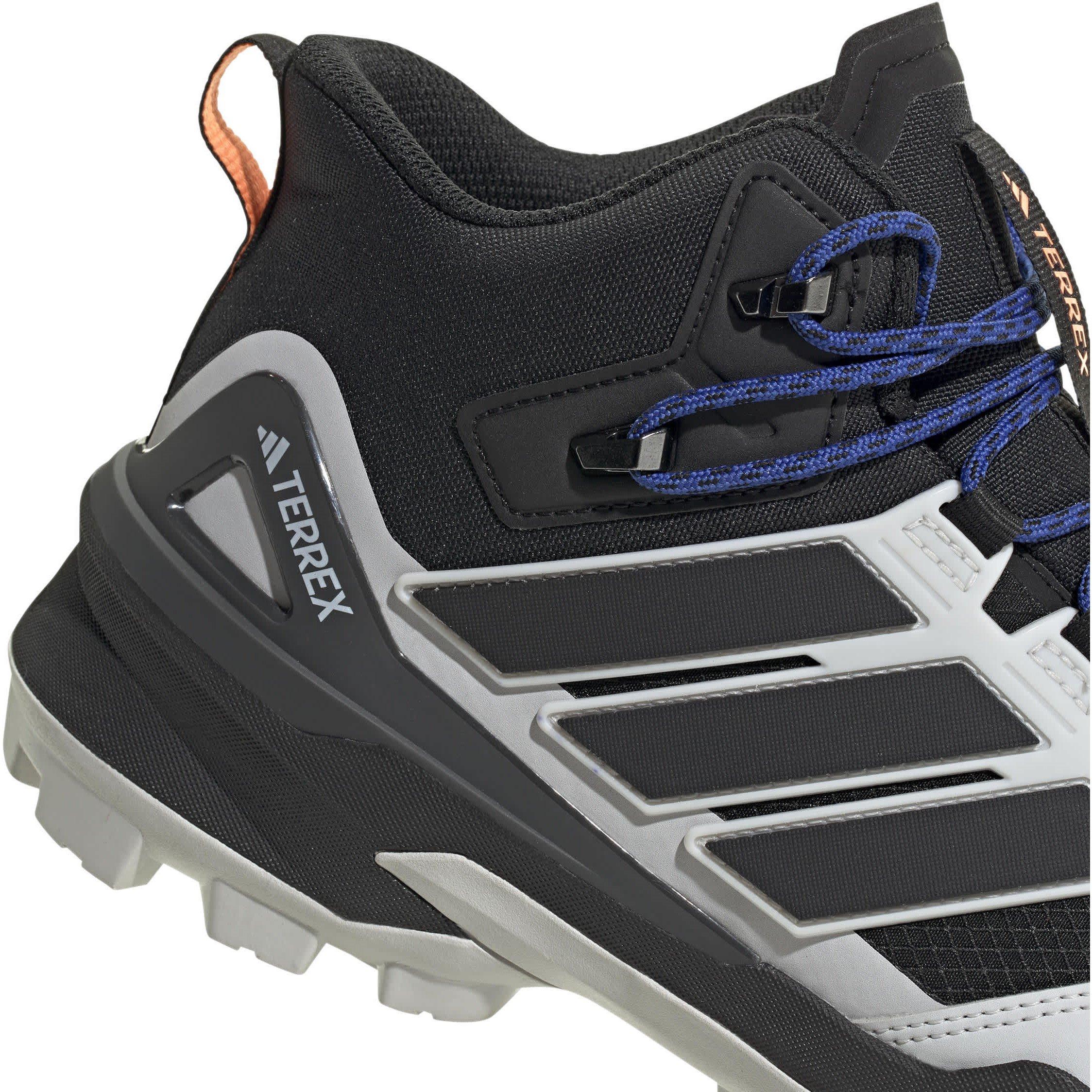 Black/Black/Gry - adidas - Kids' Non-Waterproof Hiking Boots - 8