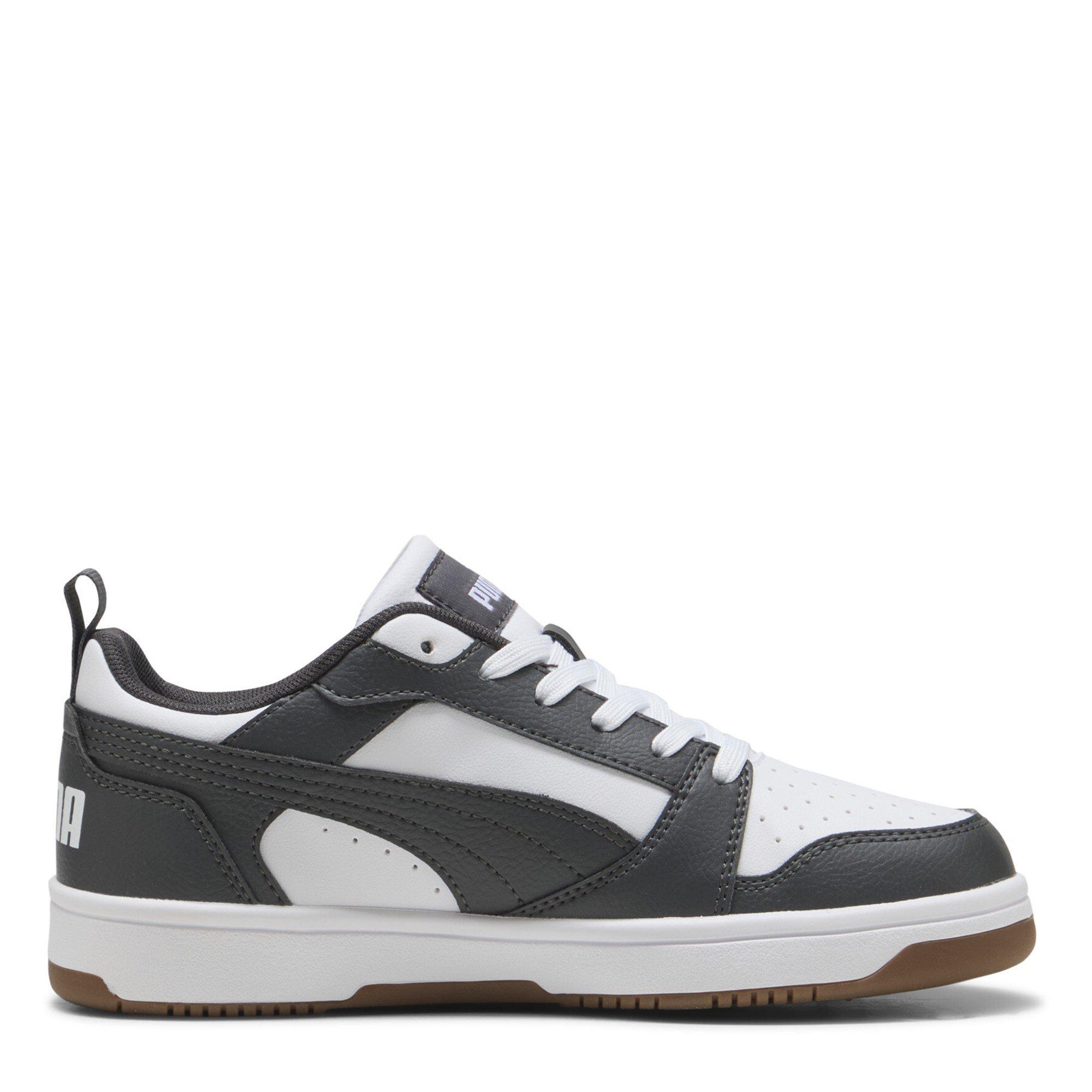 Grey/White - Puma - Rebound V6 Low Junior - 4