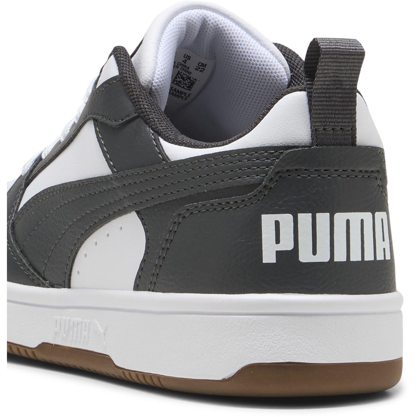 Grey/White - Puma - Rebound V6 Low Junior - 5