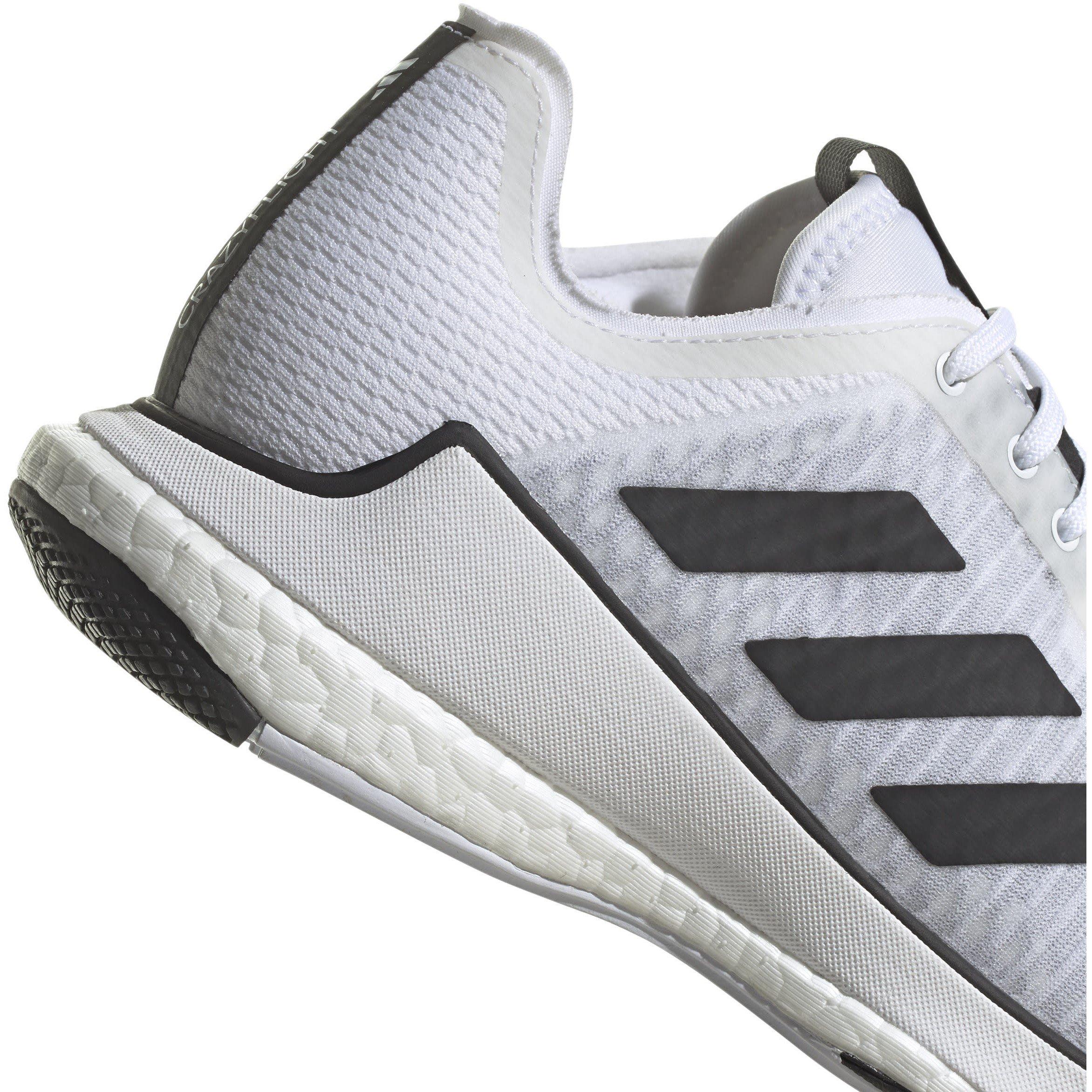Ftwr White/Core - adidas - Crazyflight M Hockey Shoes Unisex Kids - 8