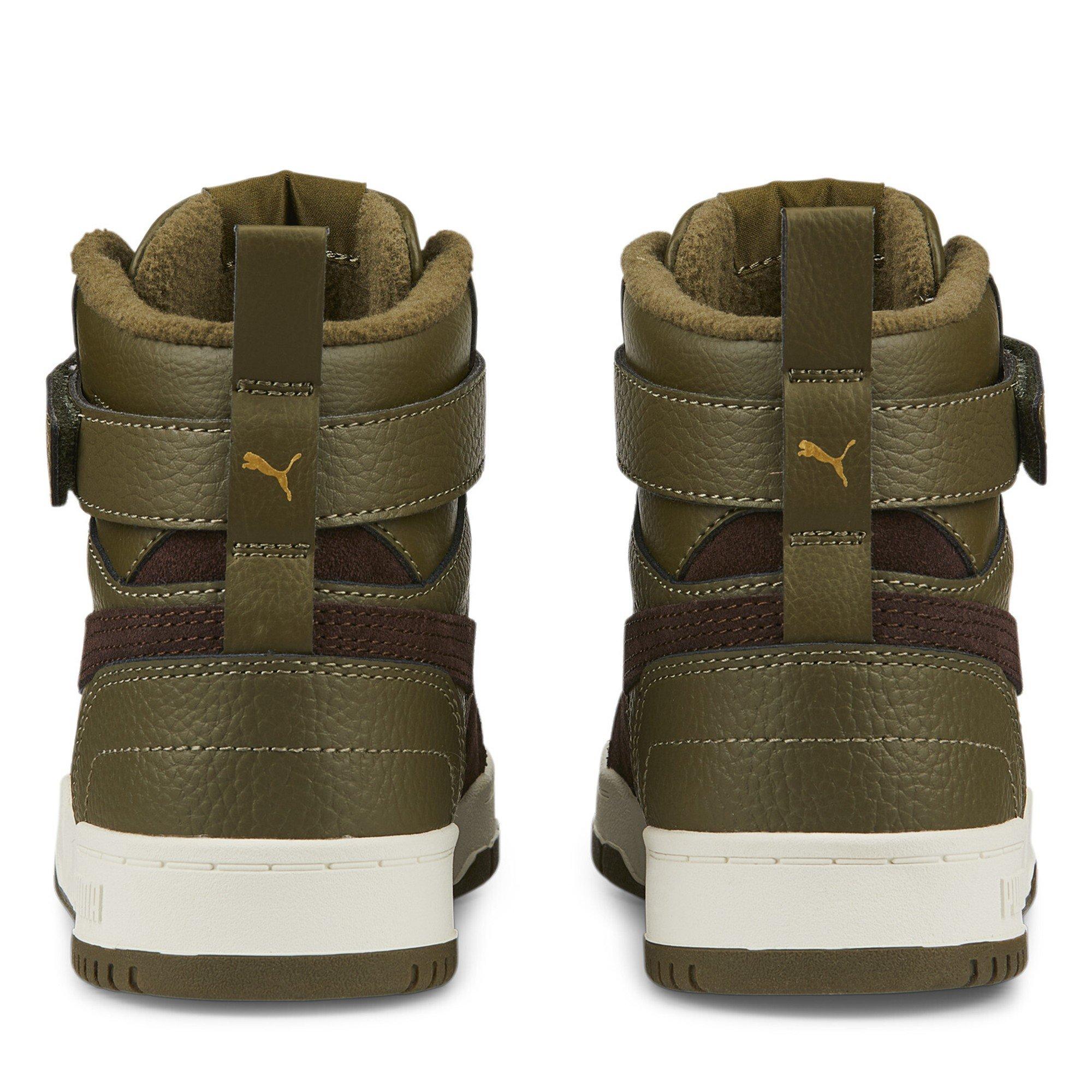 Olive Brwn - Puma - Rbd Game Wtr Jr High-Top Trainers Unisex Kids - 5