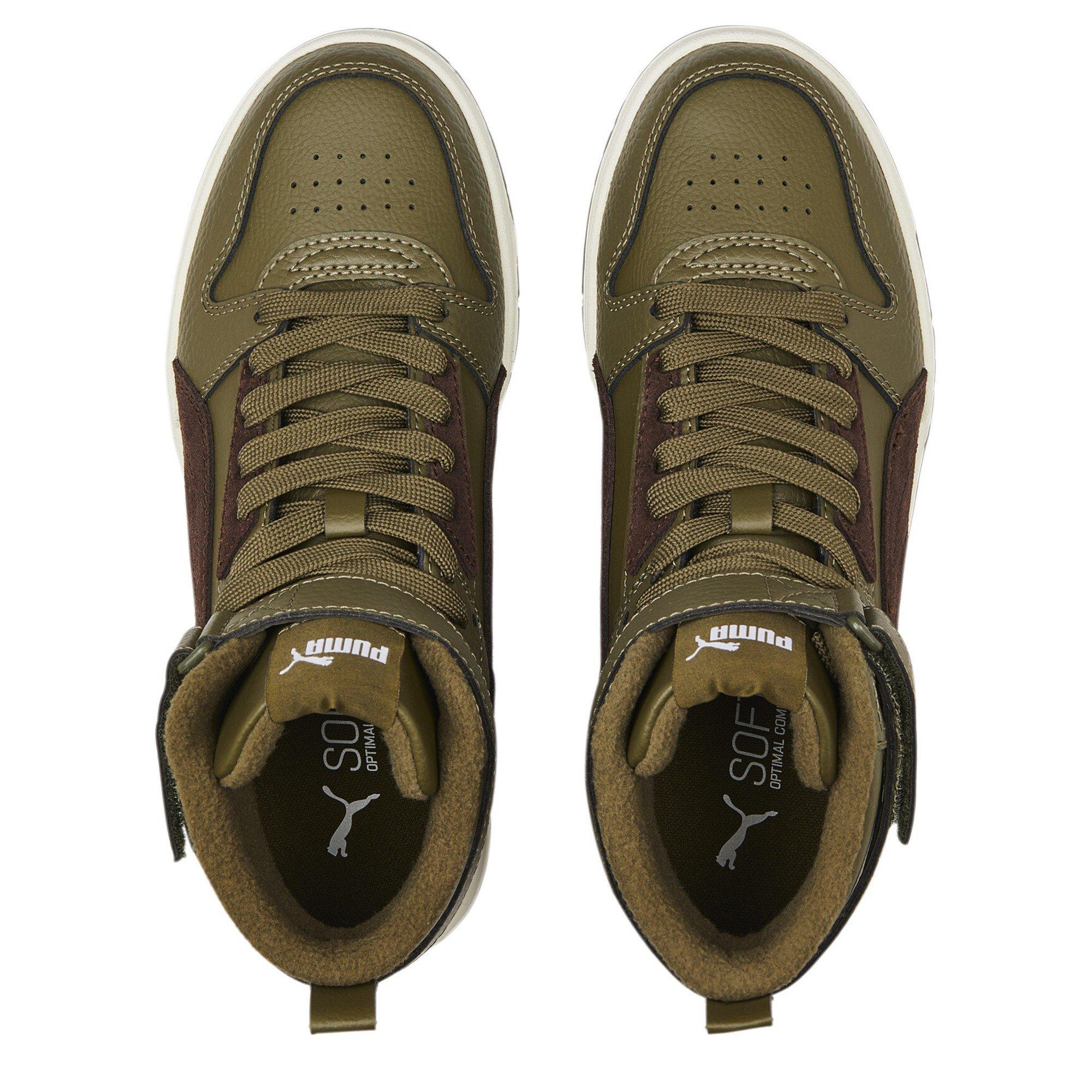 Olive Brwn - Puma - Rbd Game Wtr Jr High-Top Trainers Unisex Kids - 6