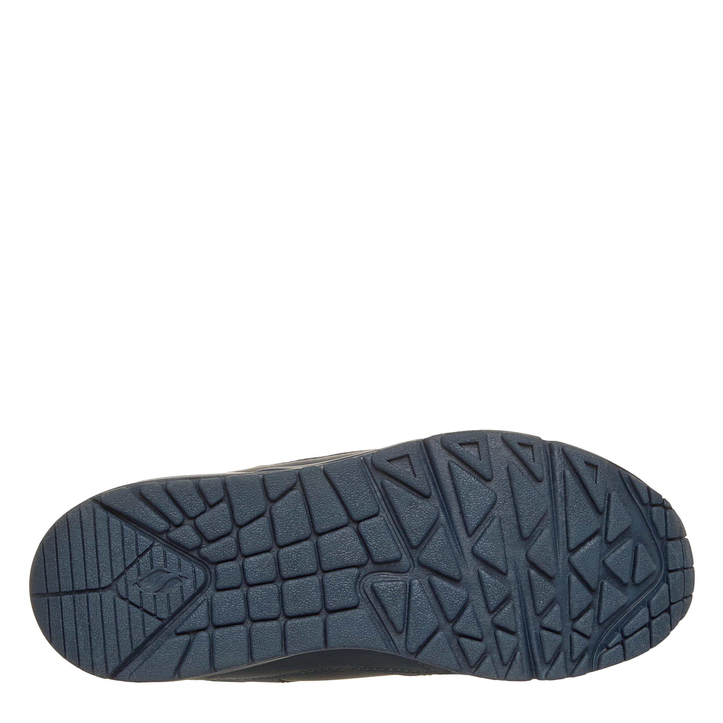 Navy - Skechers - Kids' Monochromatic Lace Up Court Trainers - 5