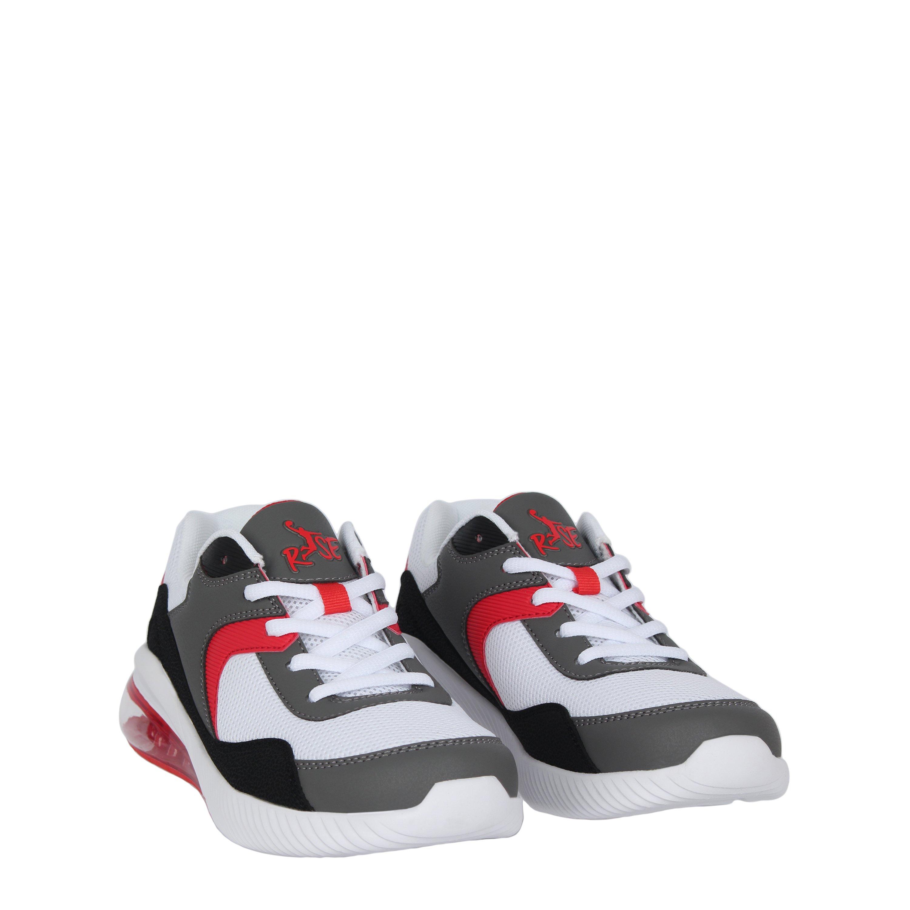 White/Red - Rise - Dispatch Basketball Trainers Juniors - 3