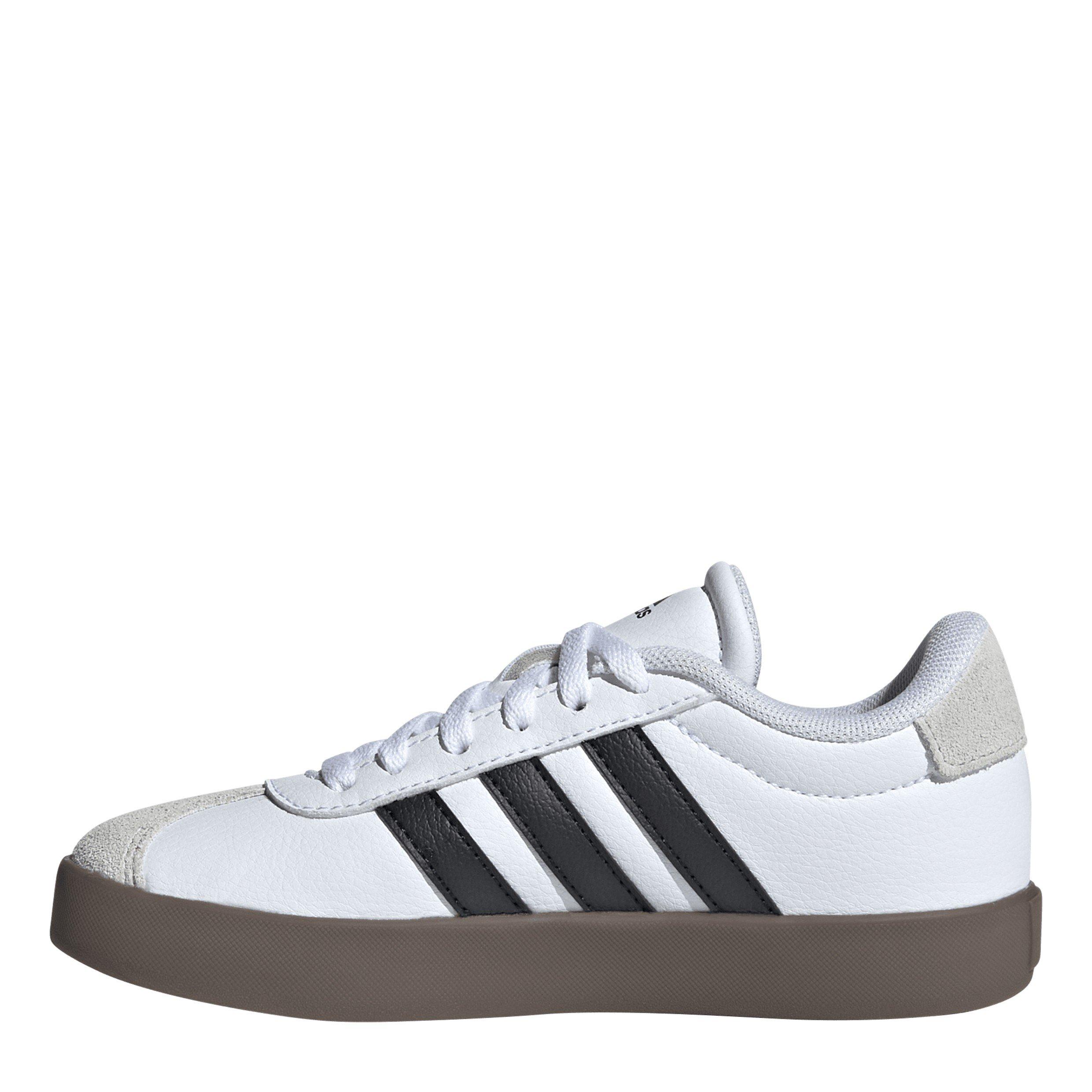 Wit/Gum - adidas - VL Court 3.0 Shoes Junior Boys - 2