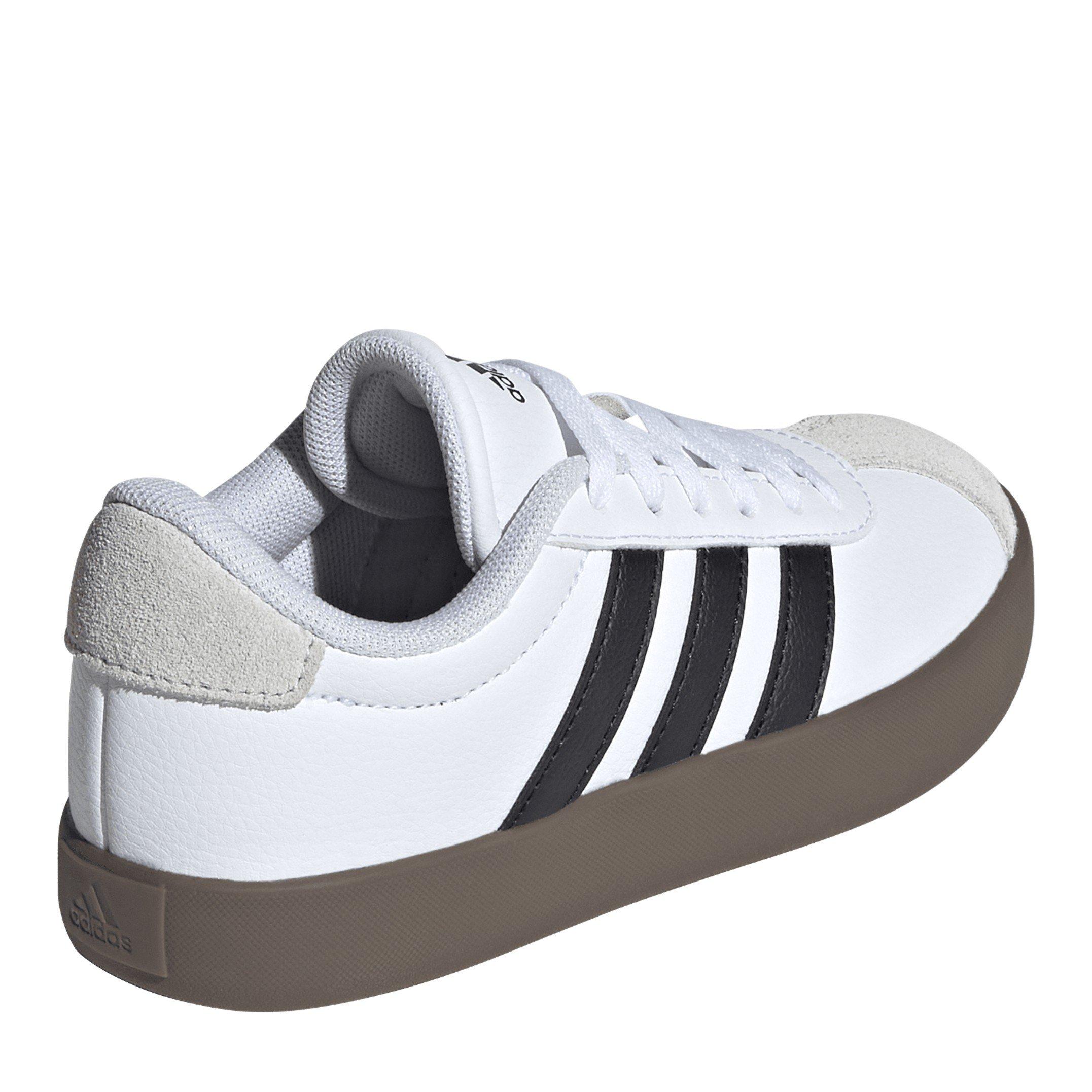 Wit/Gum - adidas - VL Court 3.0 Shoes Junior Boys - 4