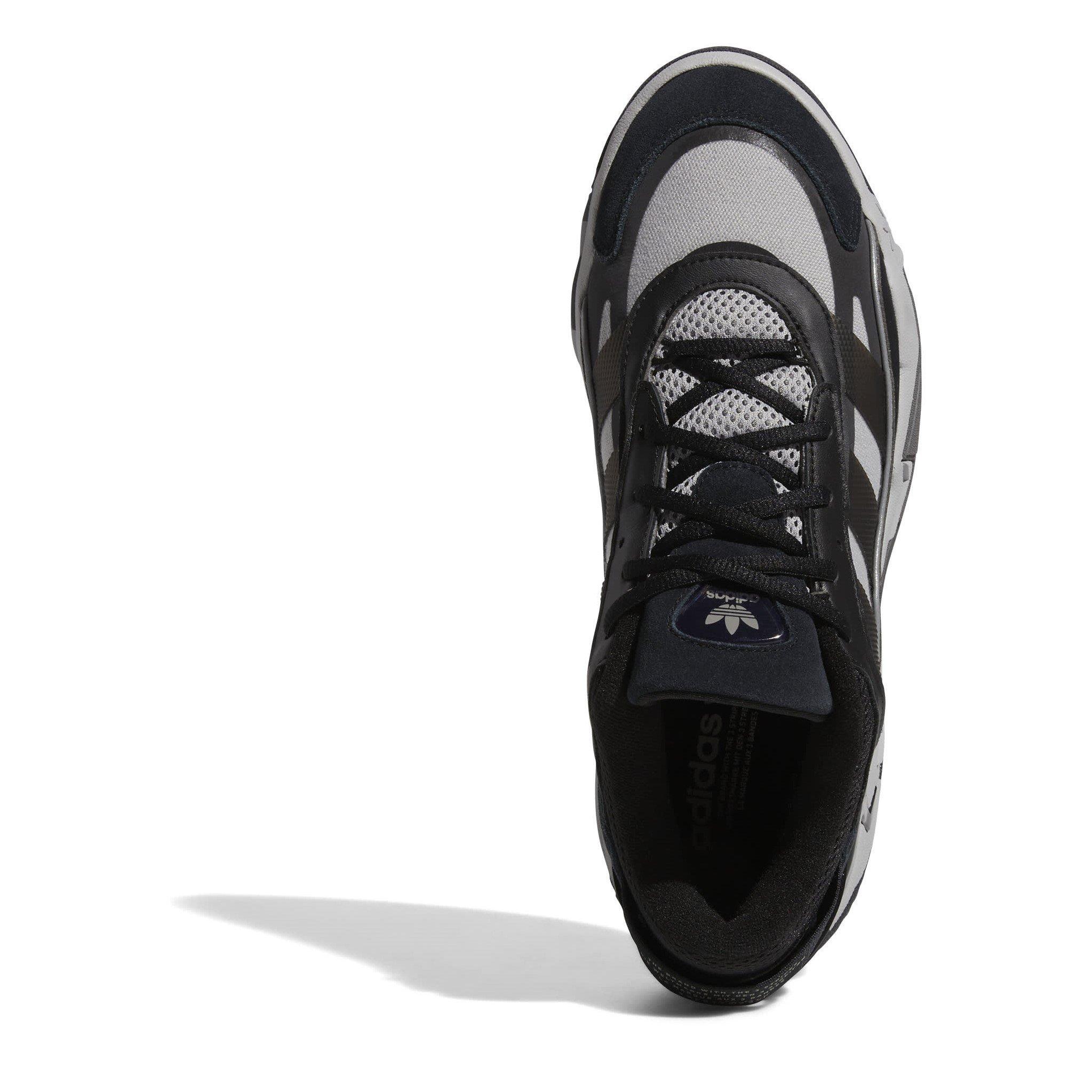 Cblack/Mgsogr - adidas Originals - Niteball Low-Top Trainers - 5