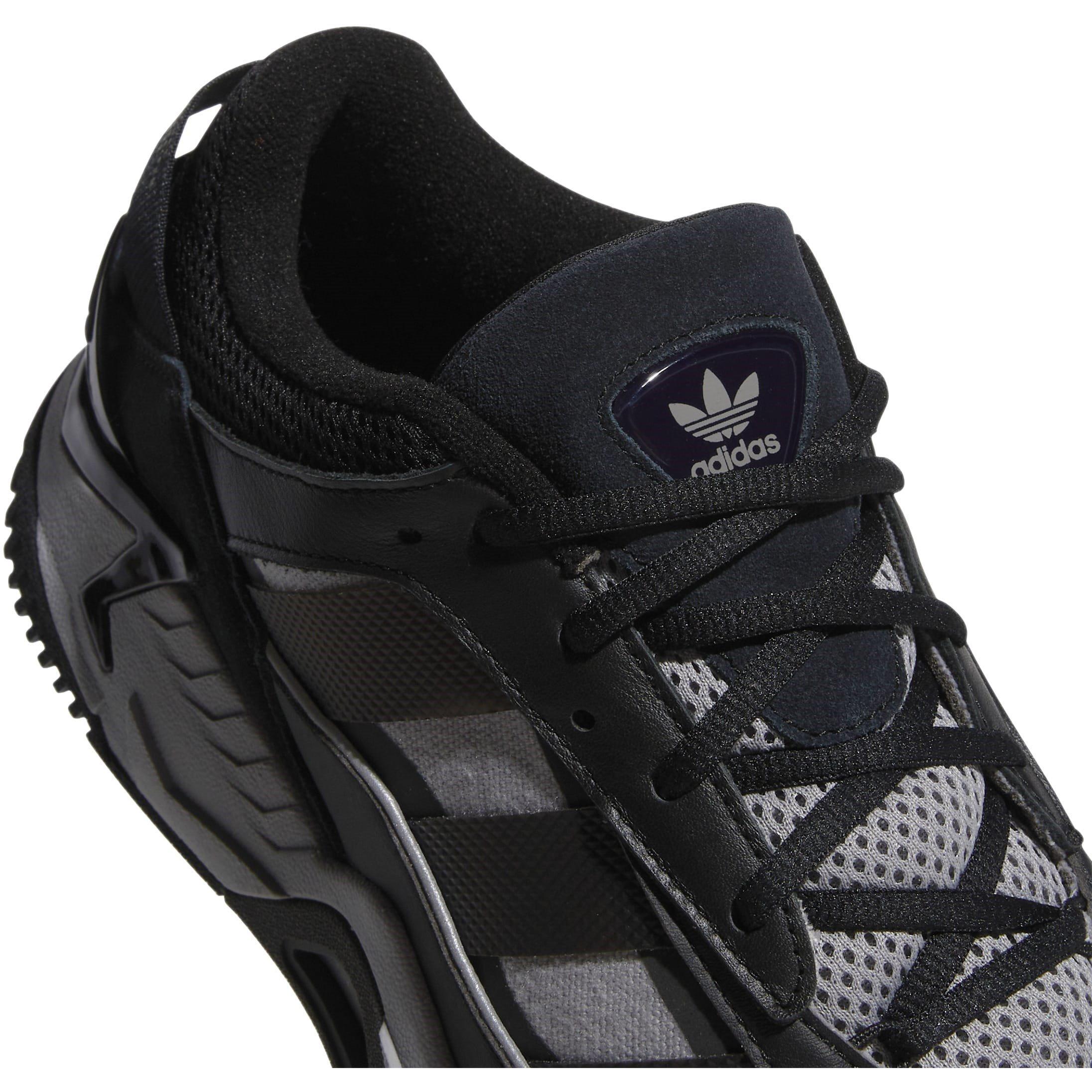 Cblack/Mgsogr - adidas Originals - Niteball Low-Top Trainers - 7