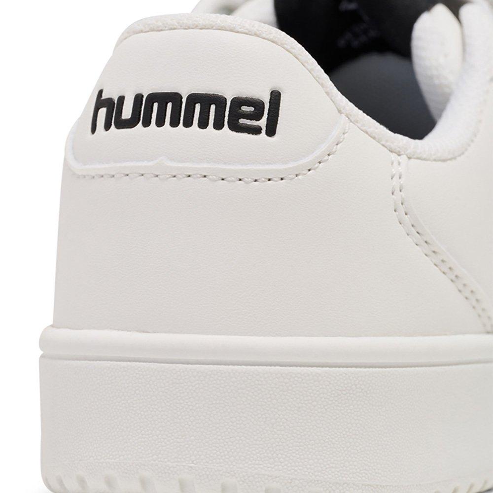 White/Black - Hummel - Derby Court Trainers Junior - 4