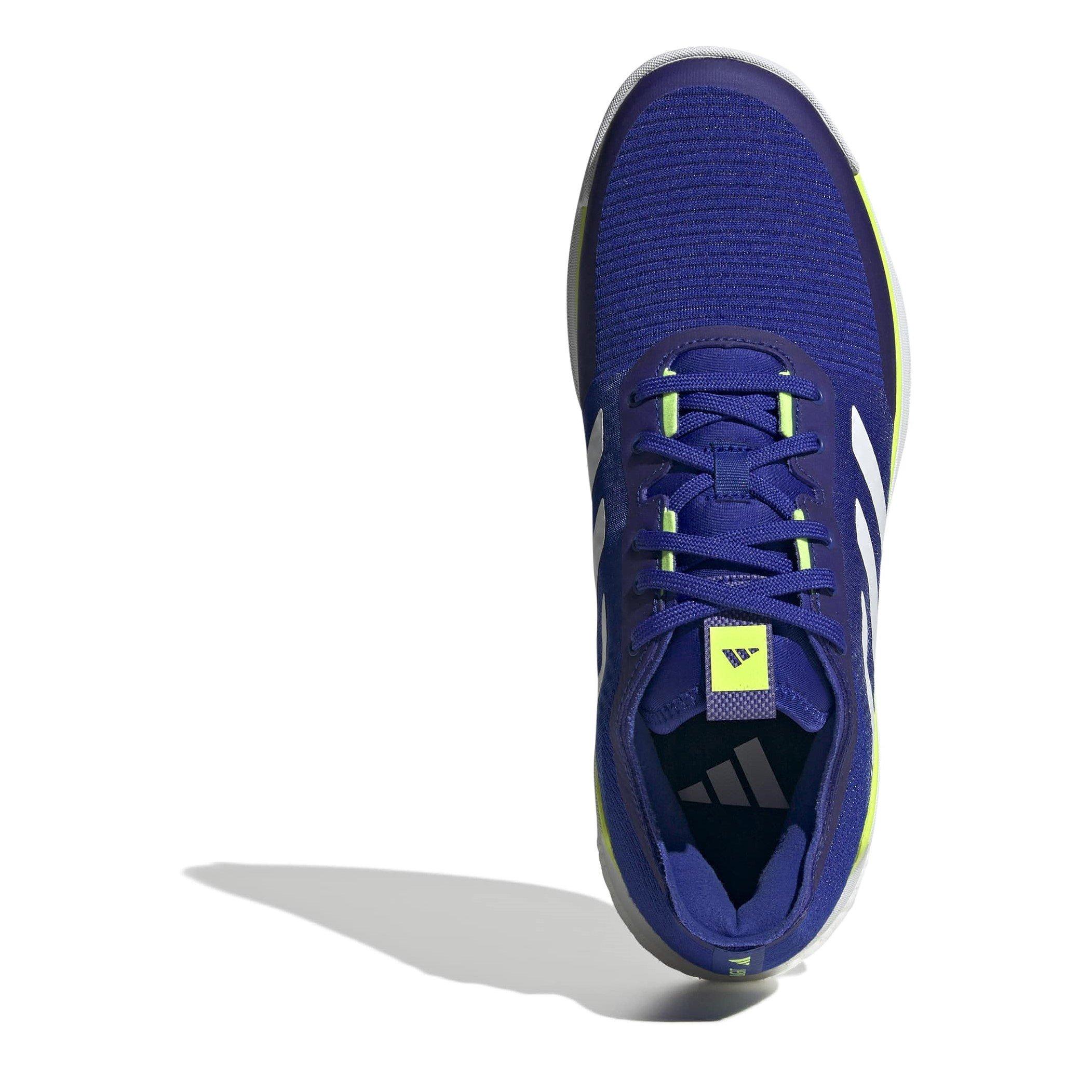 Azul Lúcido/Ftwr - adidas - Crazyflight M Hockey Shoes Unisex Kids - 5